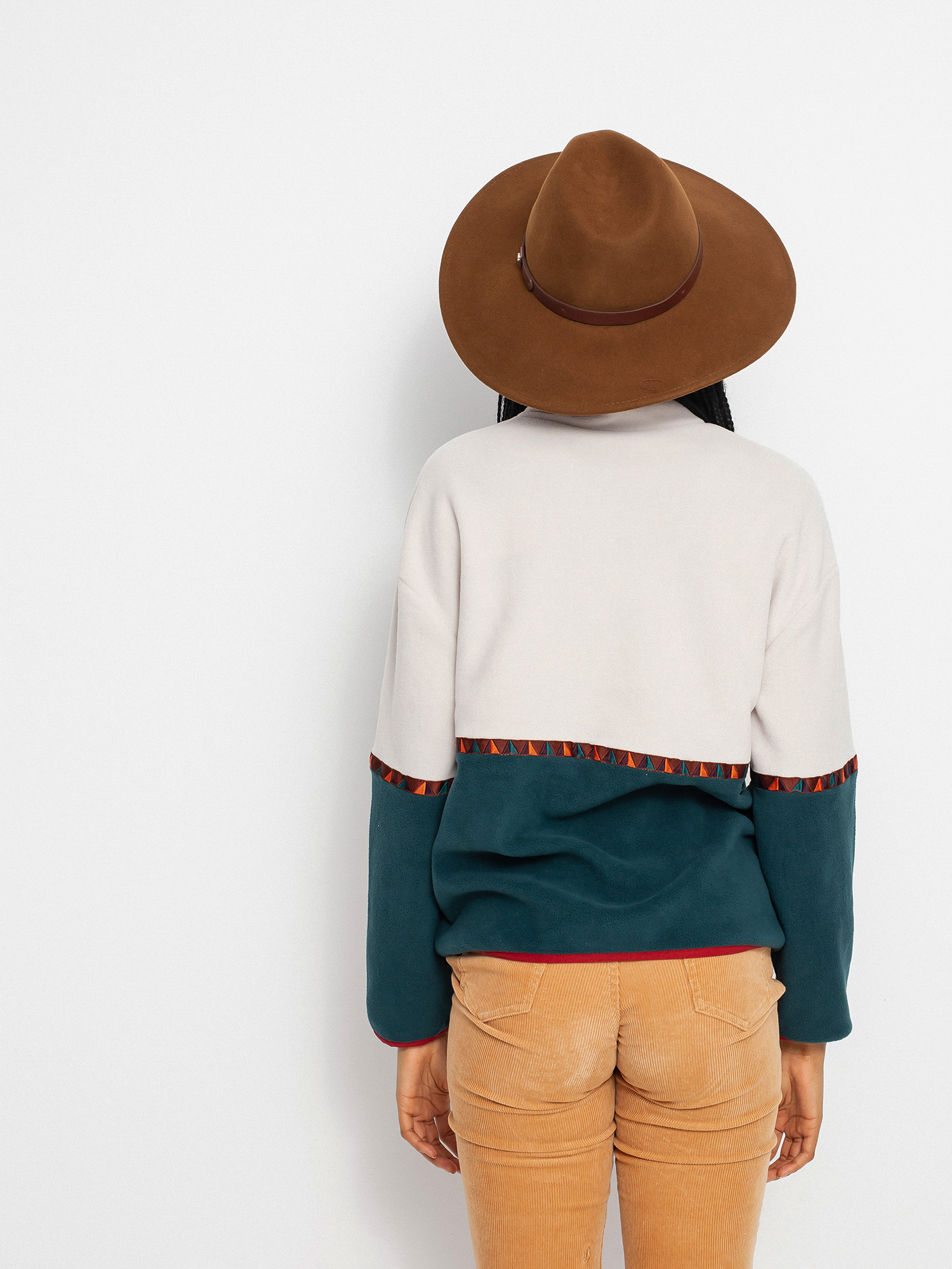 Damski Polar Iriedaily Holina Fleece Troyer (dark teal)