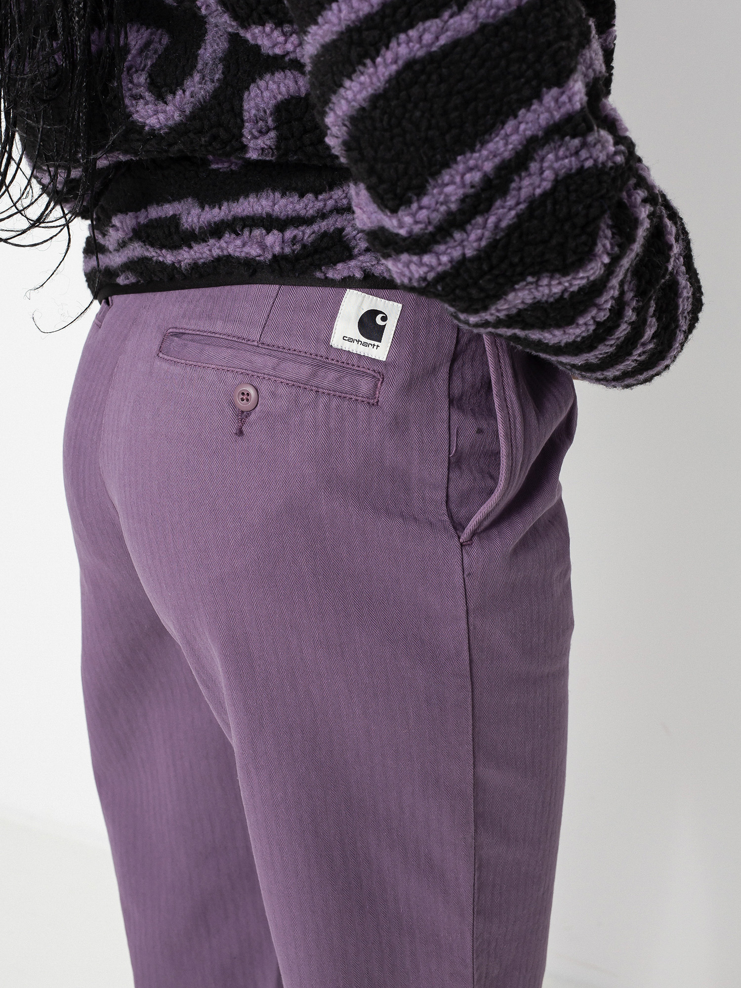 Spodnie Carhartt WIP Vinita Wmn (provence)