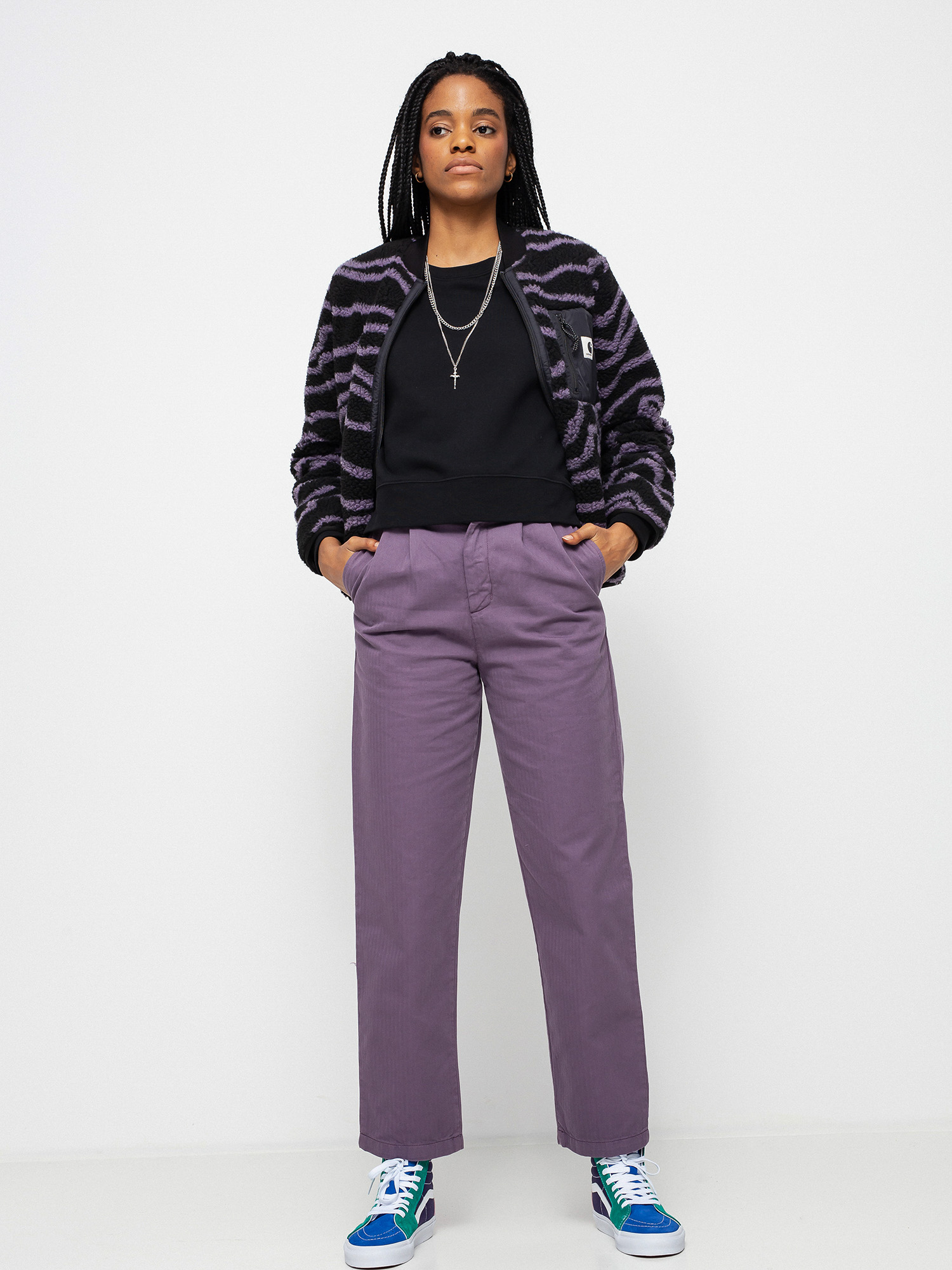 Spodnie Carhartt WIP Vinita Wmn (provence)
