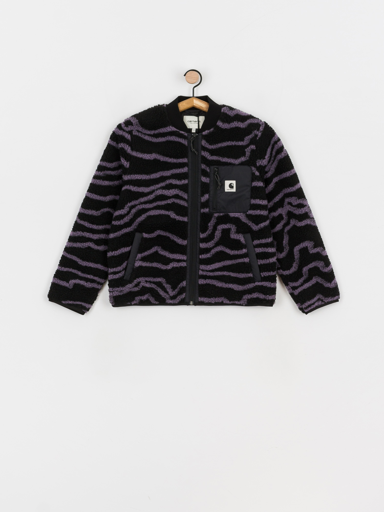 Kurtka Carhartt WIP Janet Liner Wmn (deep freeze jacquard provence/black)