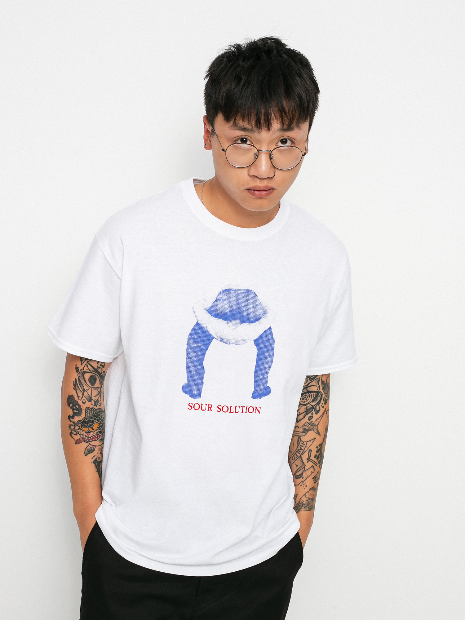 T-shirt Sour Solution Butthead (white)