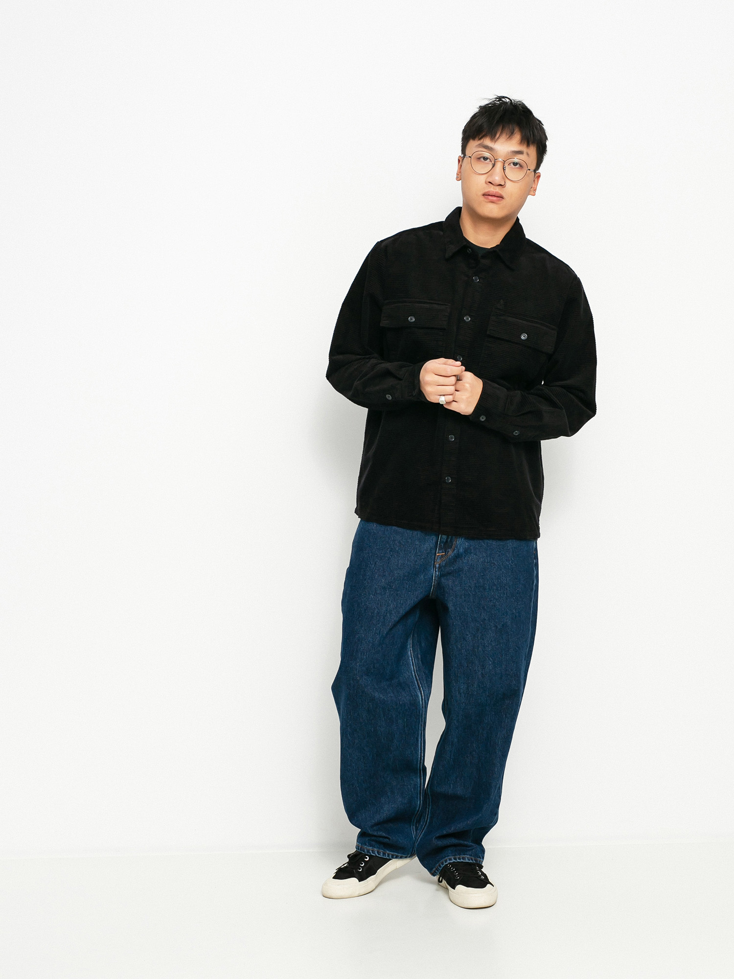Koszula Volcom Louie Lopez Workshirt (black)