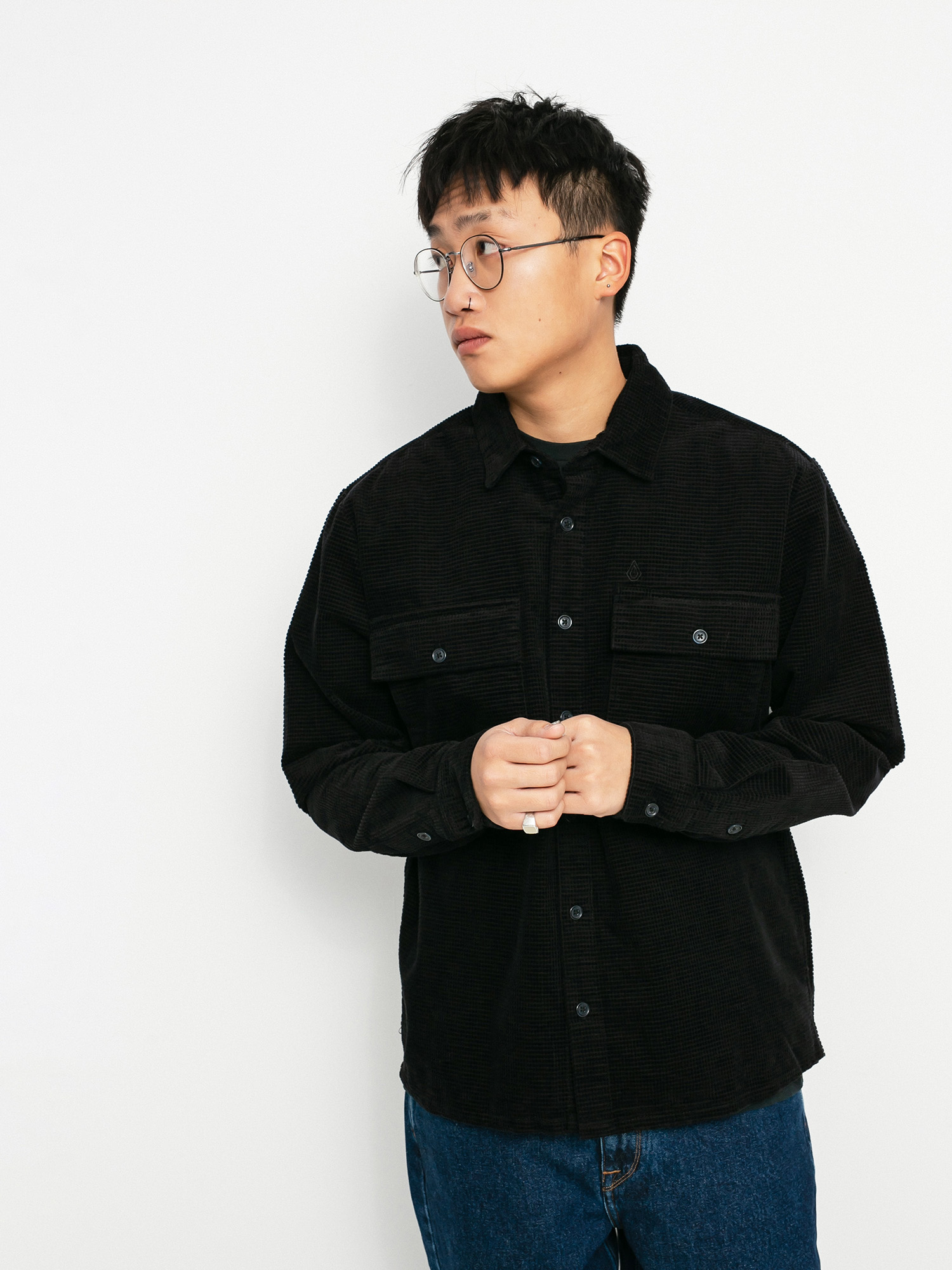 Koszula Volcom Louie Lopez Workshirt (black)