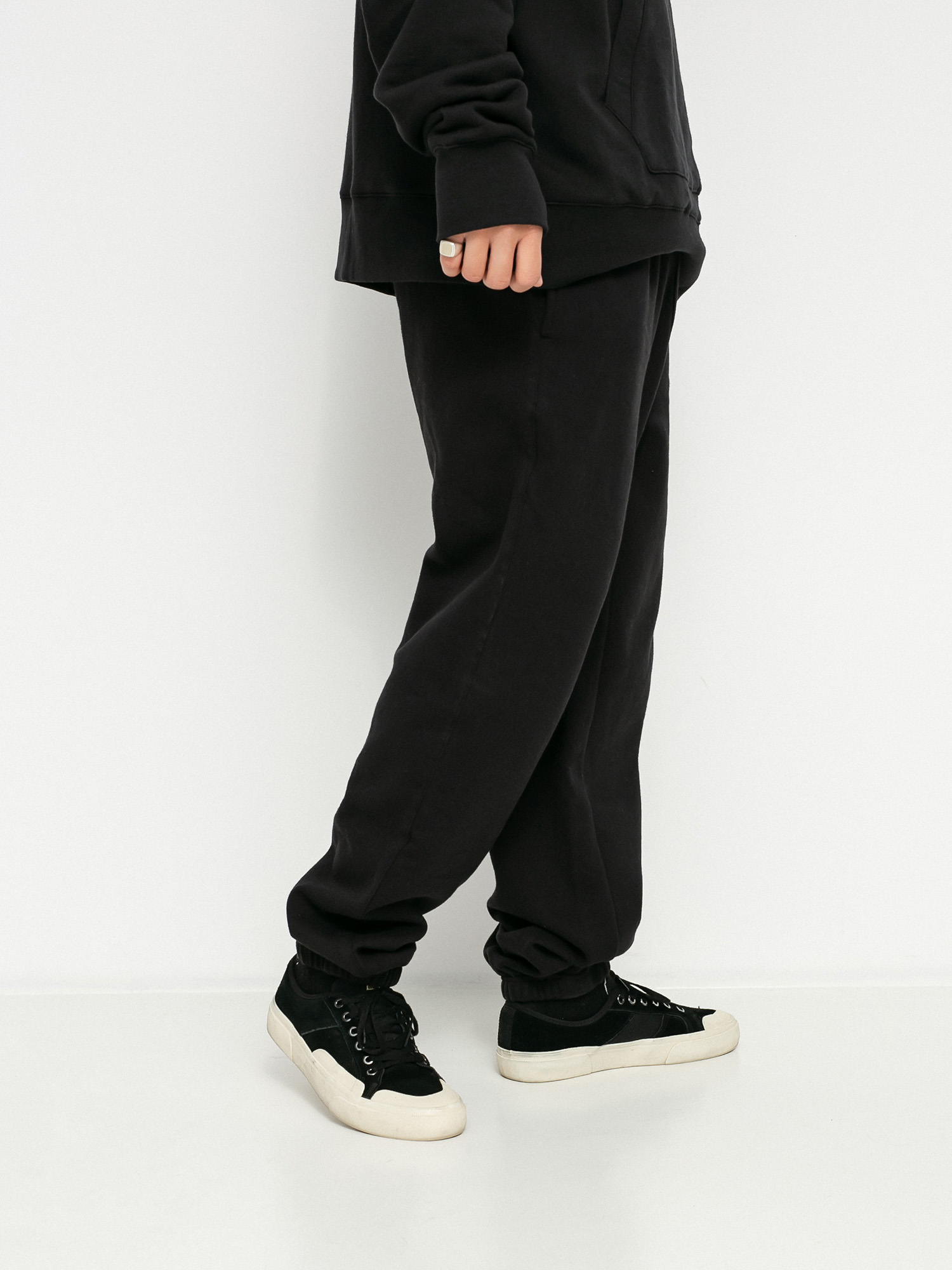 Spodnie Volcom Iconic Stone Fleece (black)