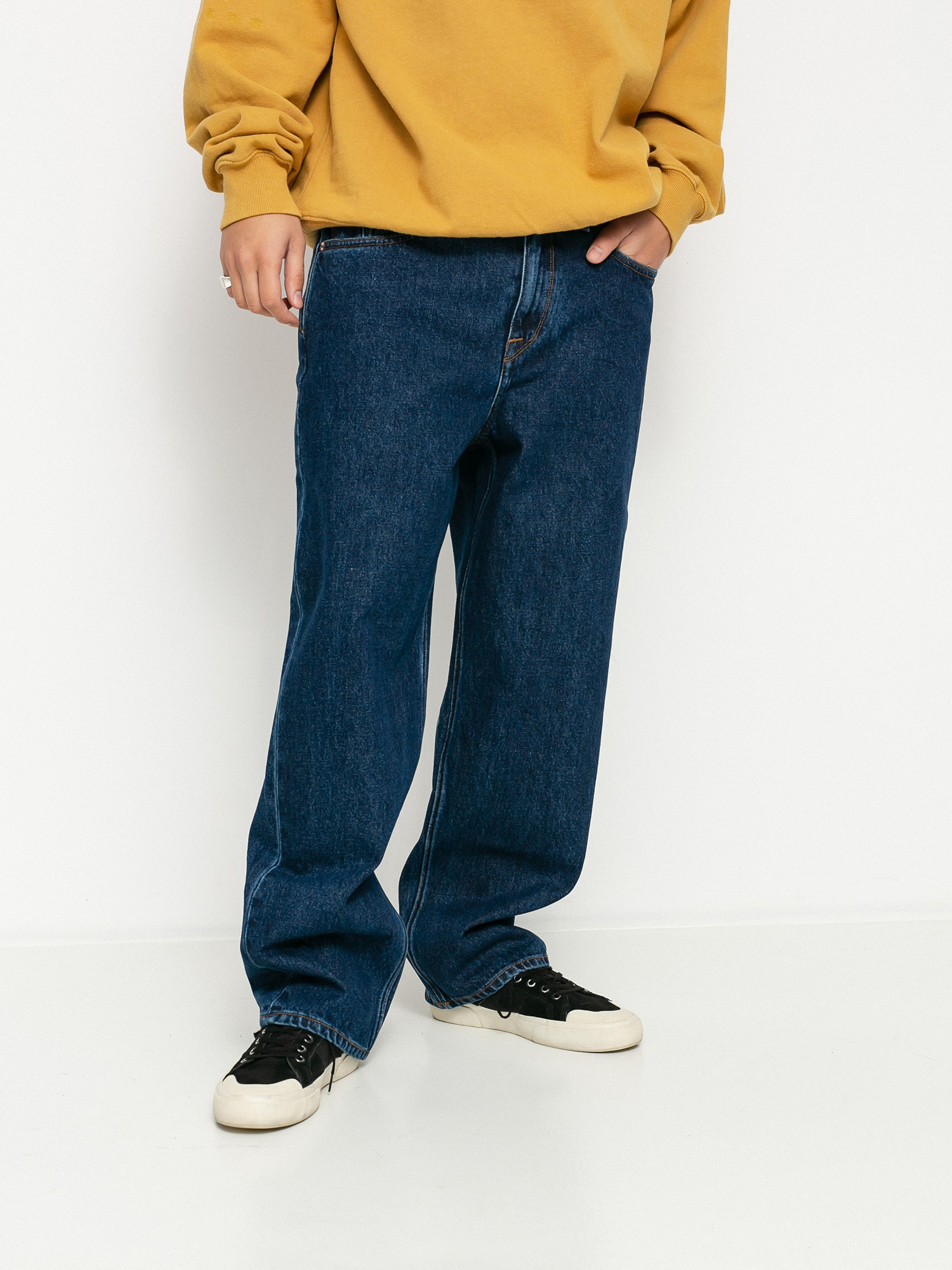 Spodnie Volcom Louie Lopez Tapered Denim (blue rinse)