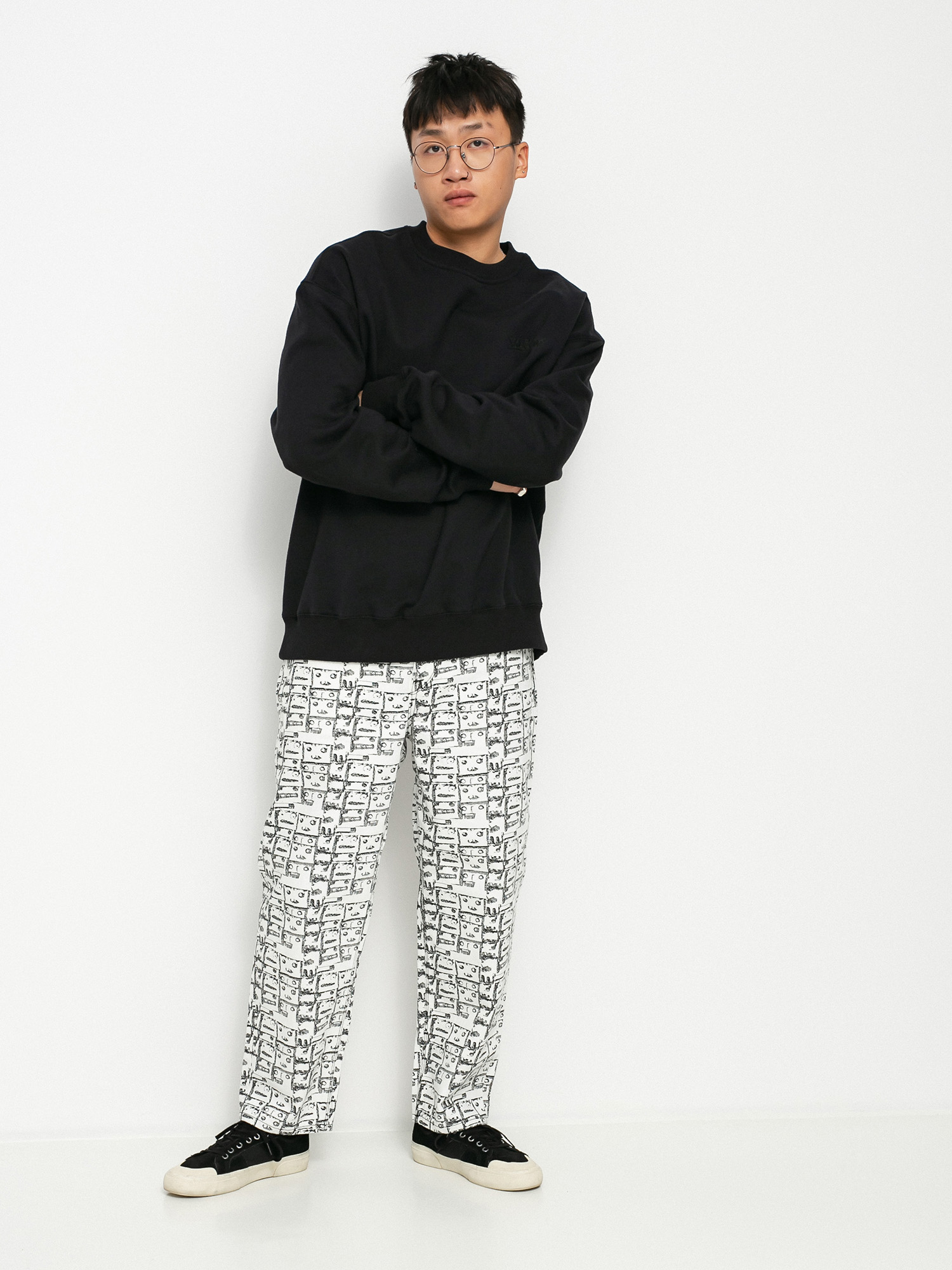 Spodnie Volcom Modown Tapered Denim (prt print)