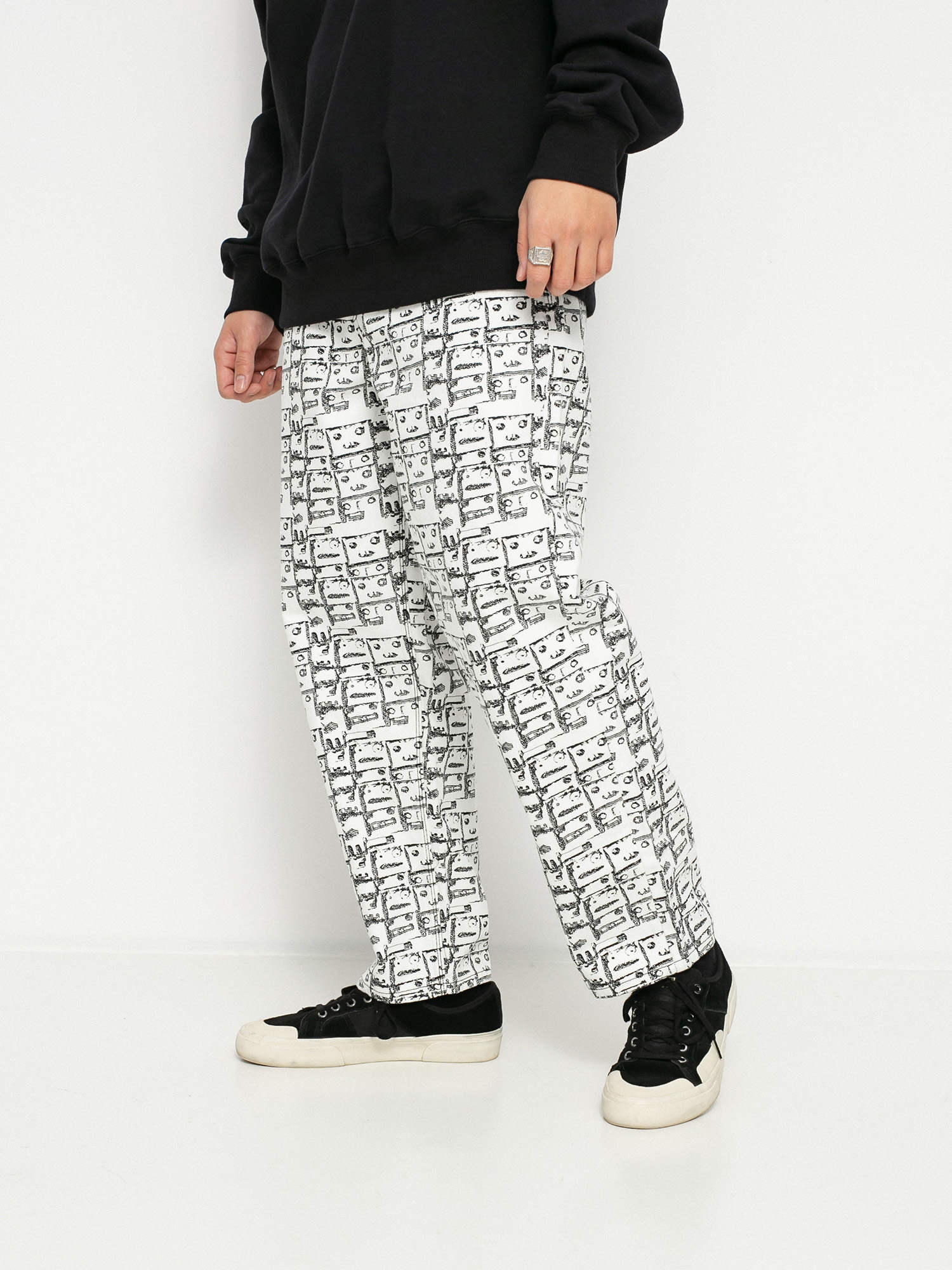 Spodnie Volcom Modown Tapered Denim (prt print)