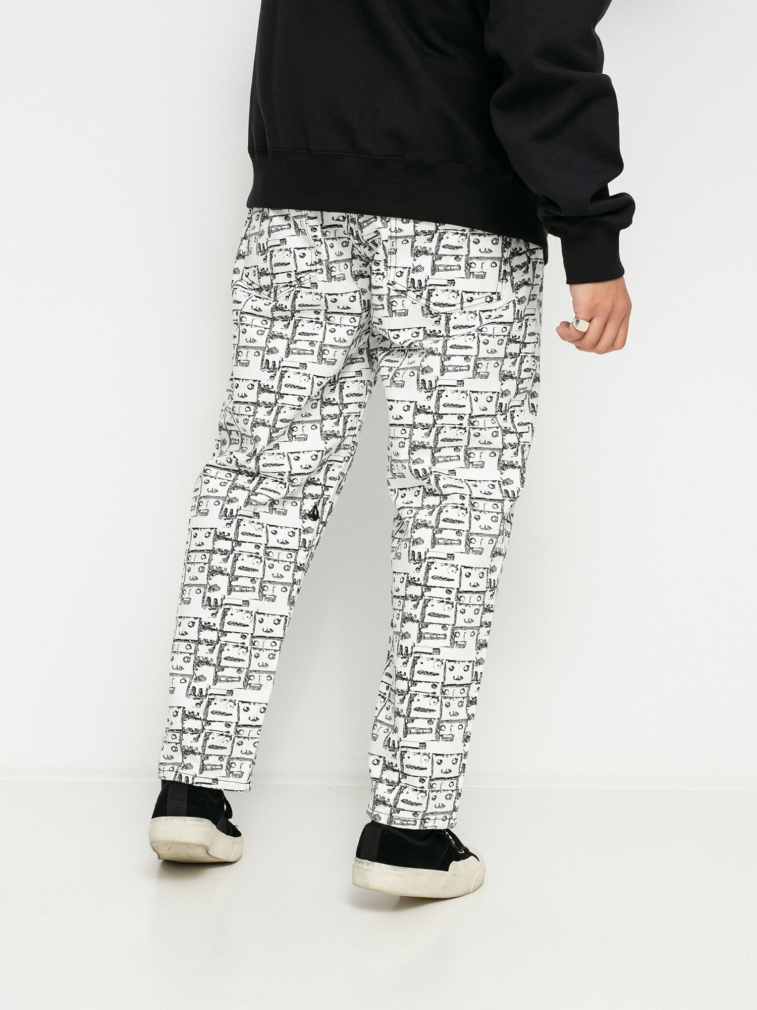 Spodnie Volcom Modown Tapered Denim (prt print)