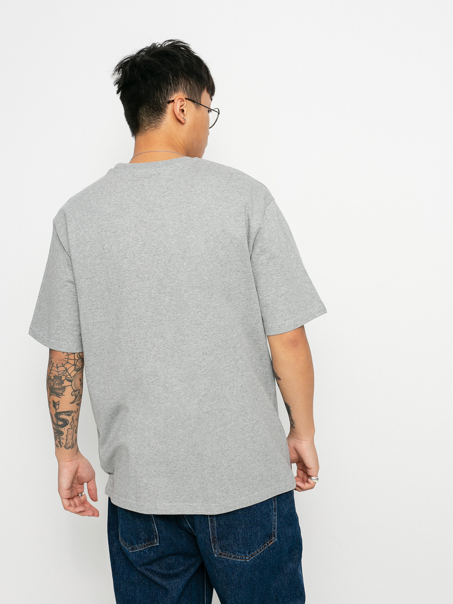 T-shirt Volcom Hand Down Lse (heather grey)