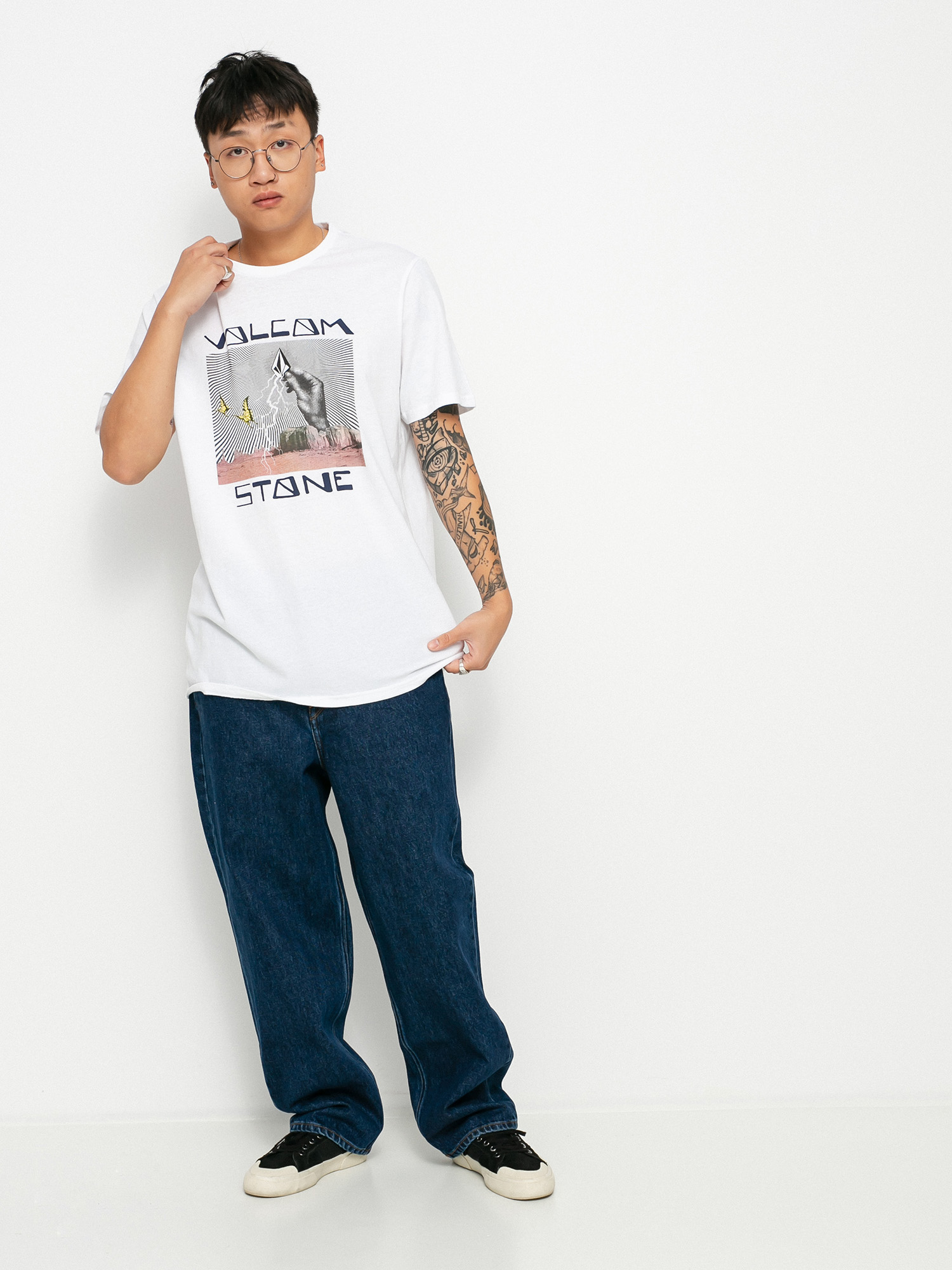 T-shirt Volcom Stone Strike (white)