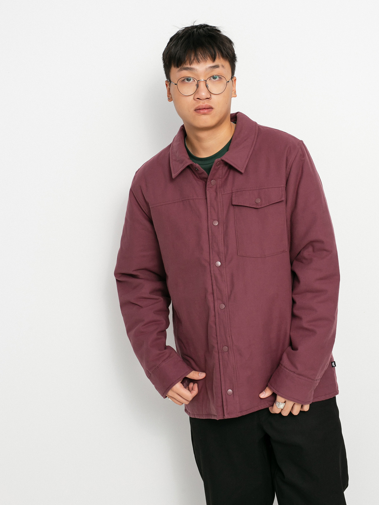Koszula Nike SB TF Winterized Top (dark wine)