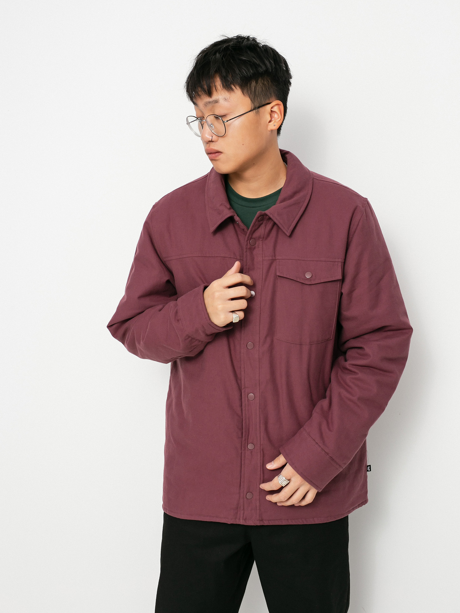 Koszula Nike SB TF Winterized Top (dark wine)