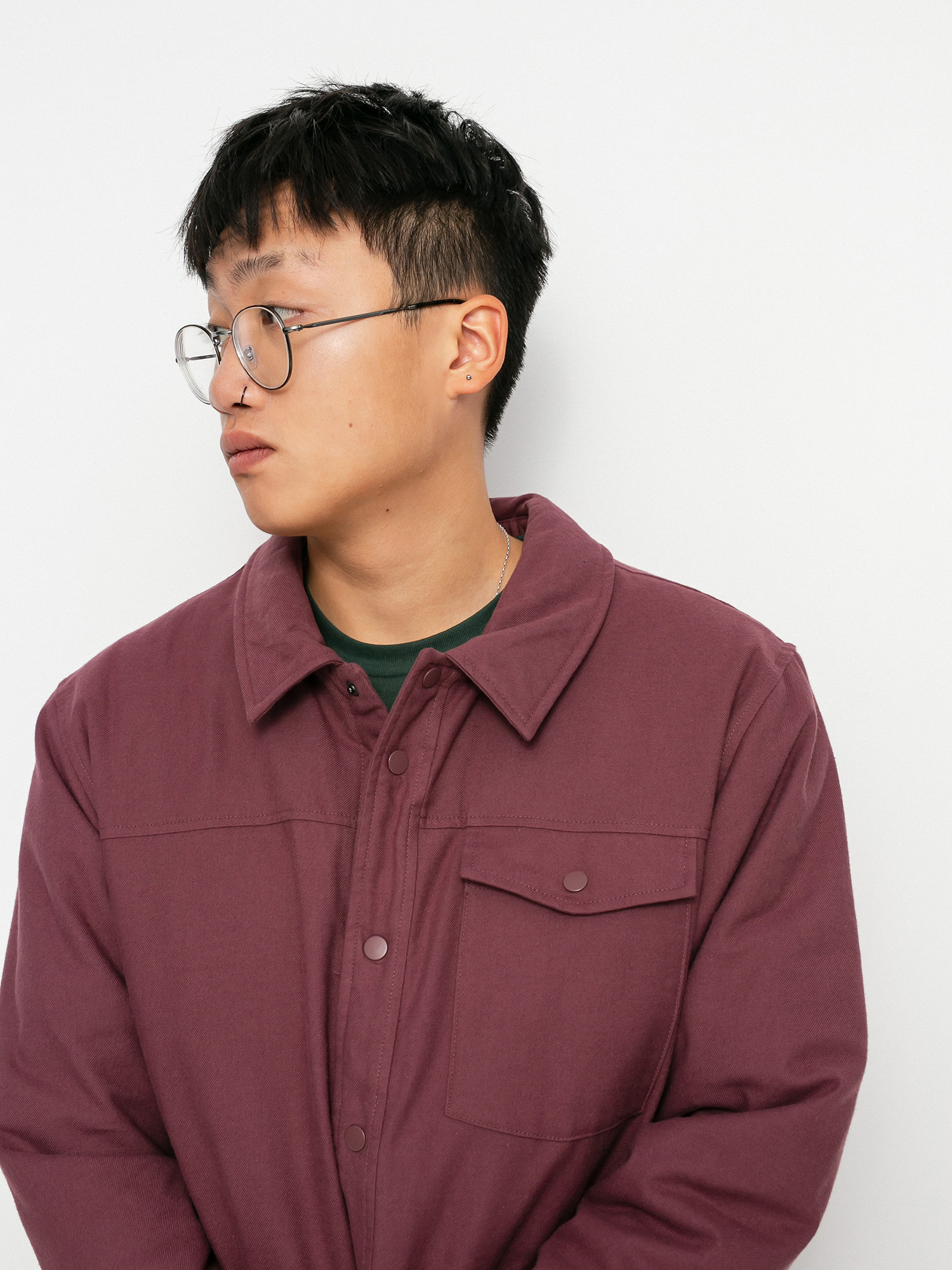 Koszula Nike SB TF Winterized Top (dark wine)