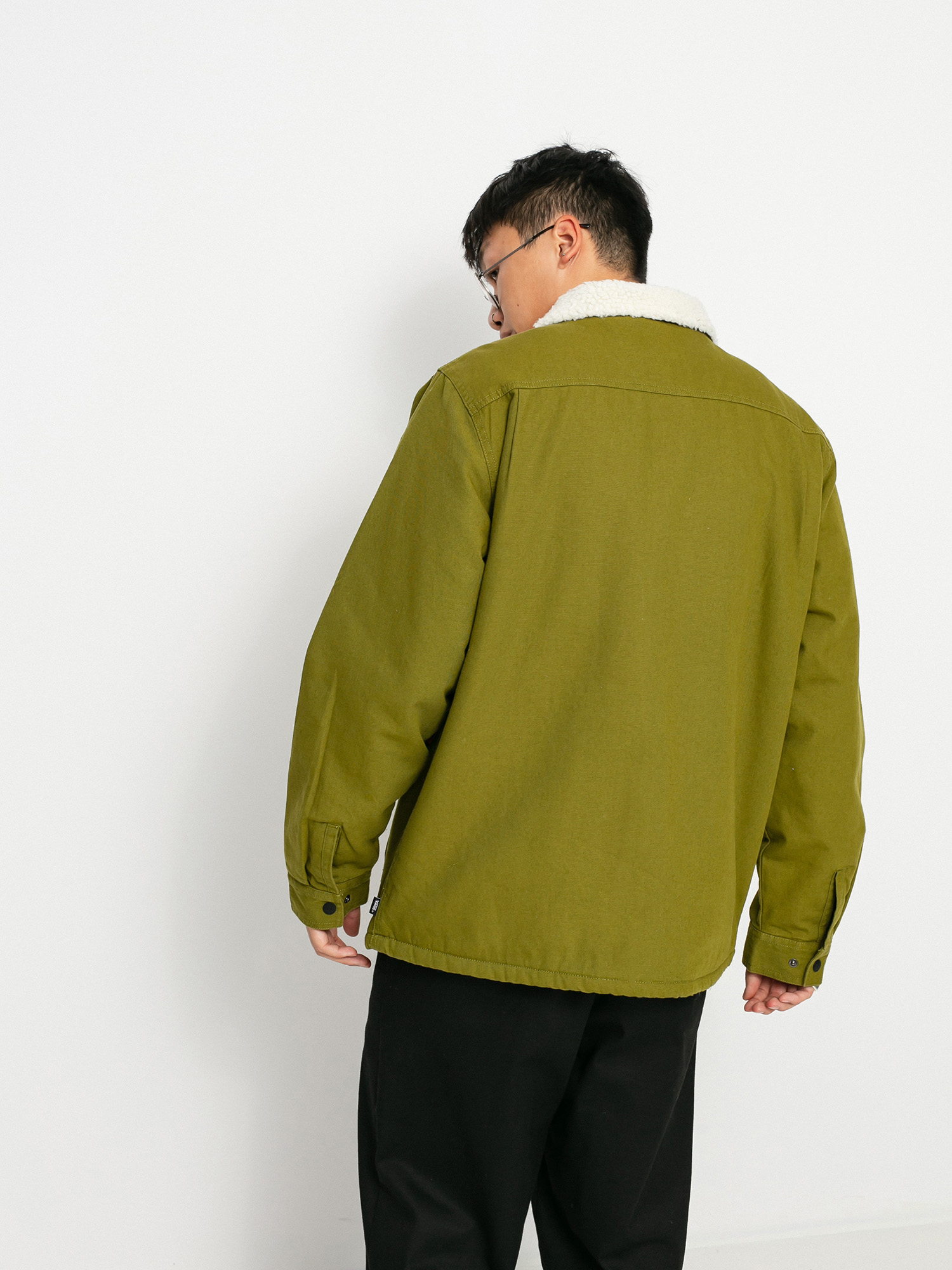 Kurtka Vans Drill Chore Sherpa (avocado/antique white)
