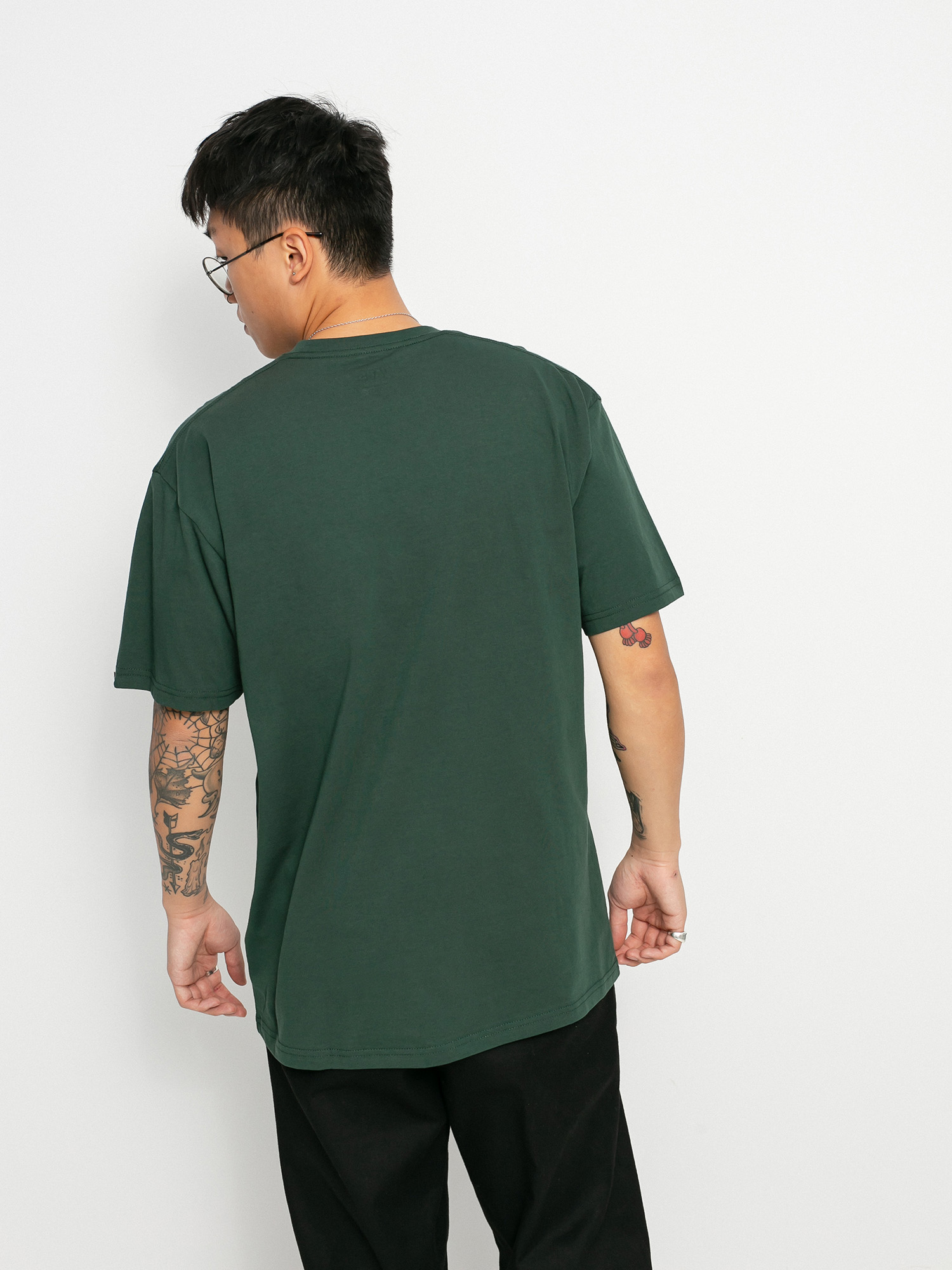 T-shirt Vans Left Chest Logo (sycamore/buckthorn brown)