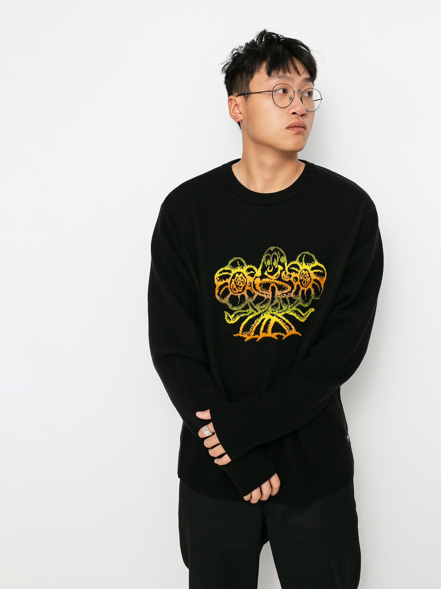 Sweter Vans Trippy Outdoors (black)