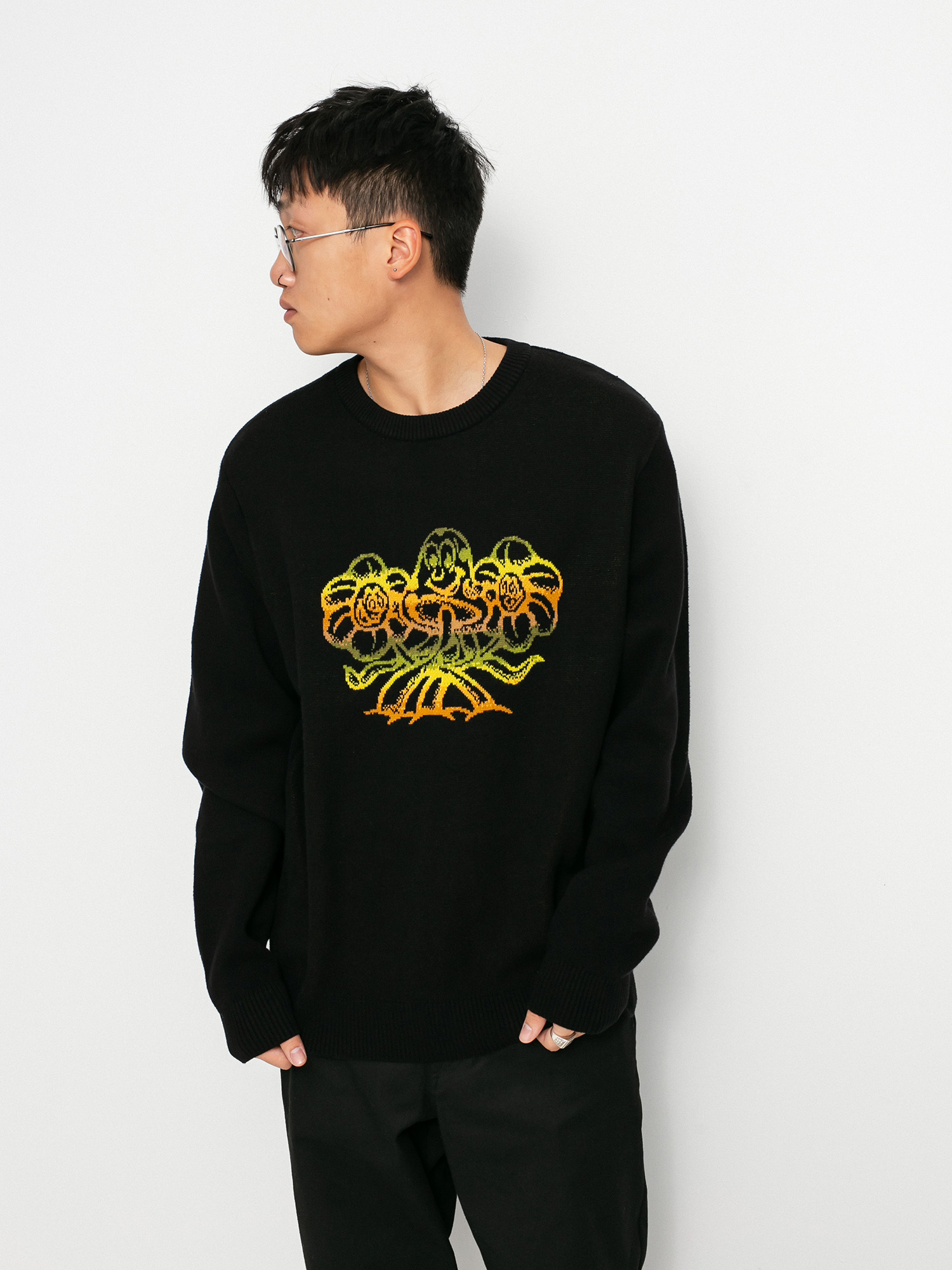 Sweter Vans Trippy Outdoors (black)