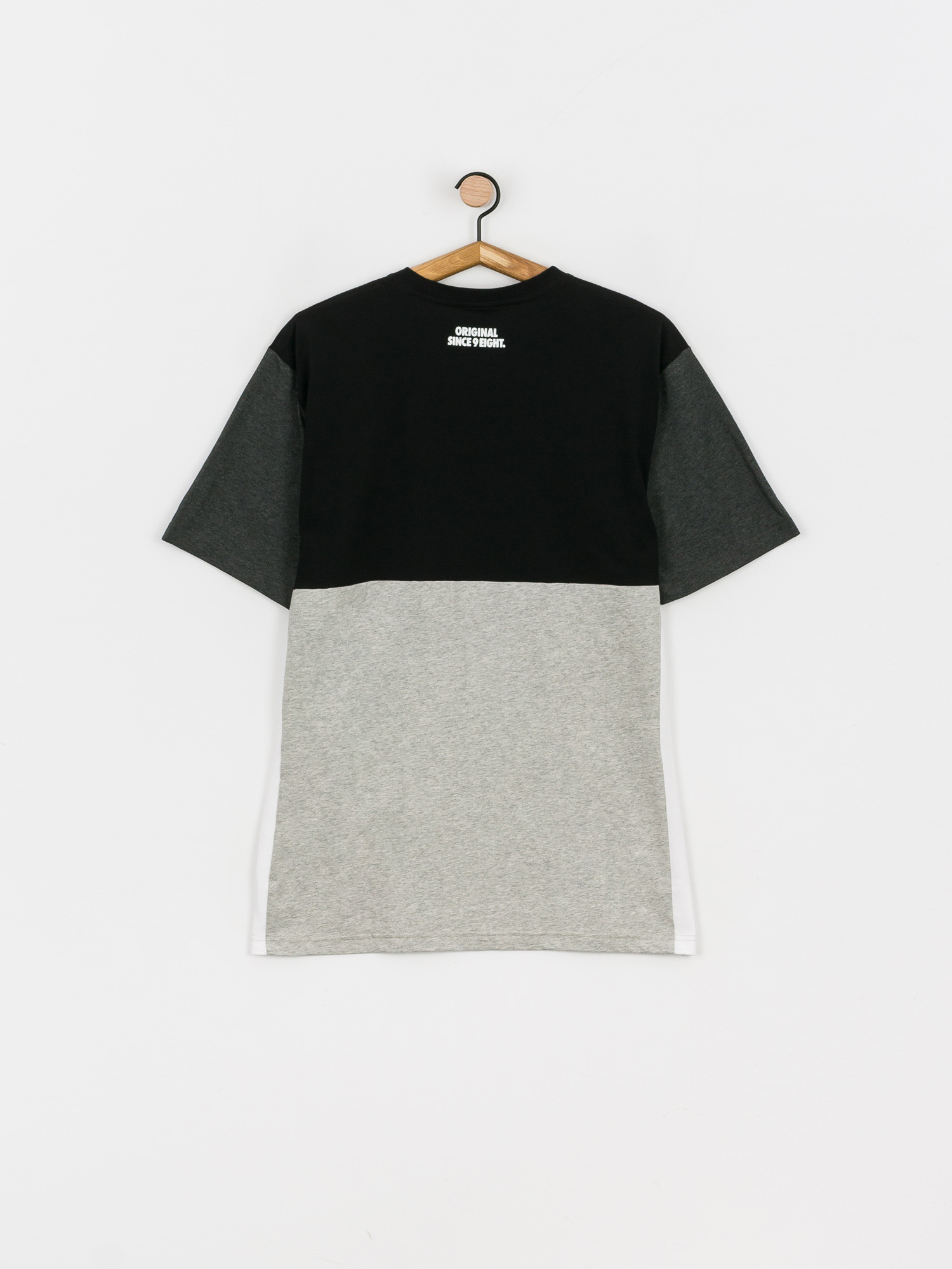 T-shirt MassDnm Moody (black/heather grey)