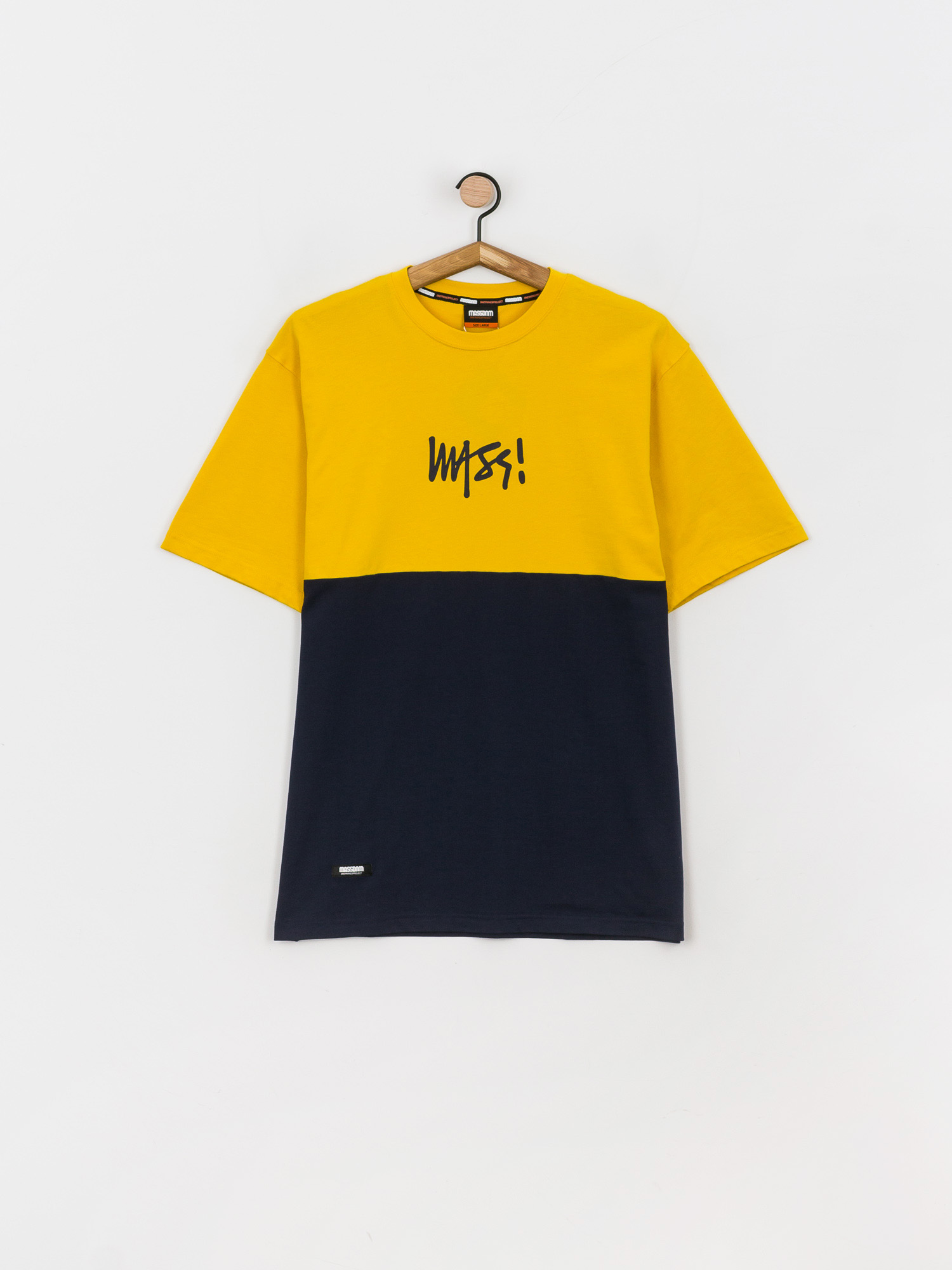 T-shirt MassDnm Result (gold/navy)