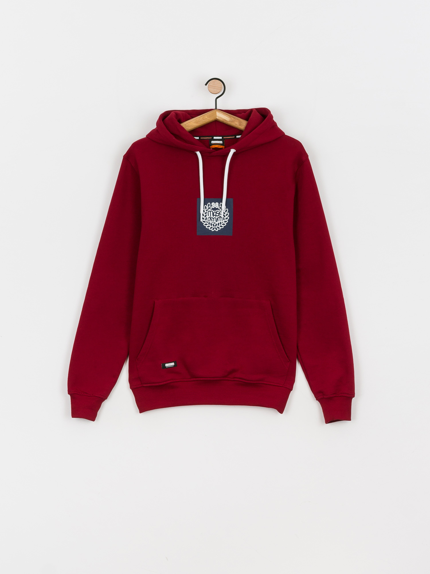 Bluza z kapturem MassDnm Rookie HD (claret)