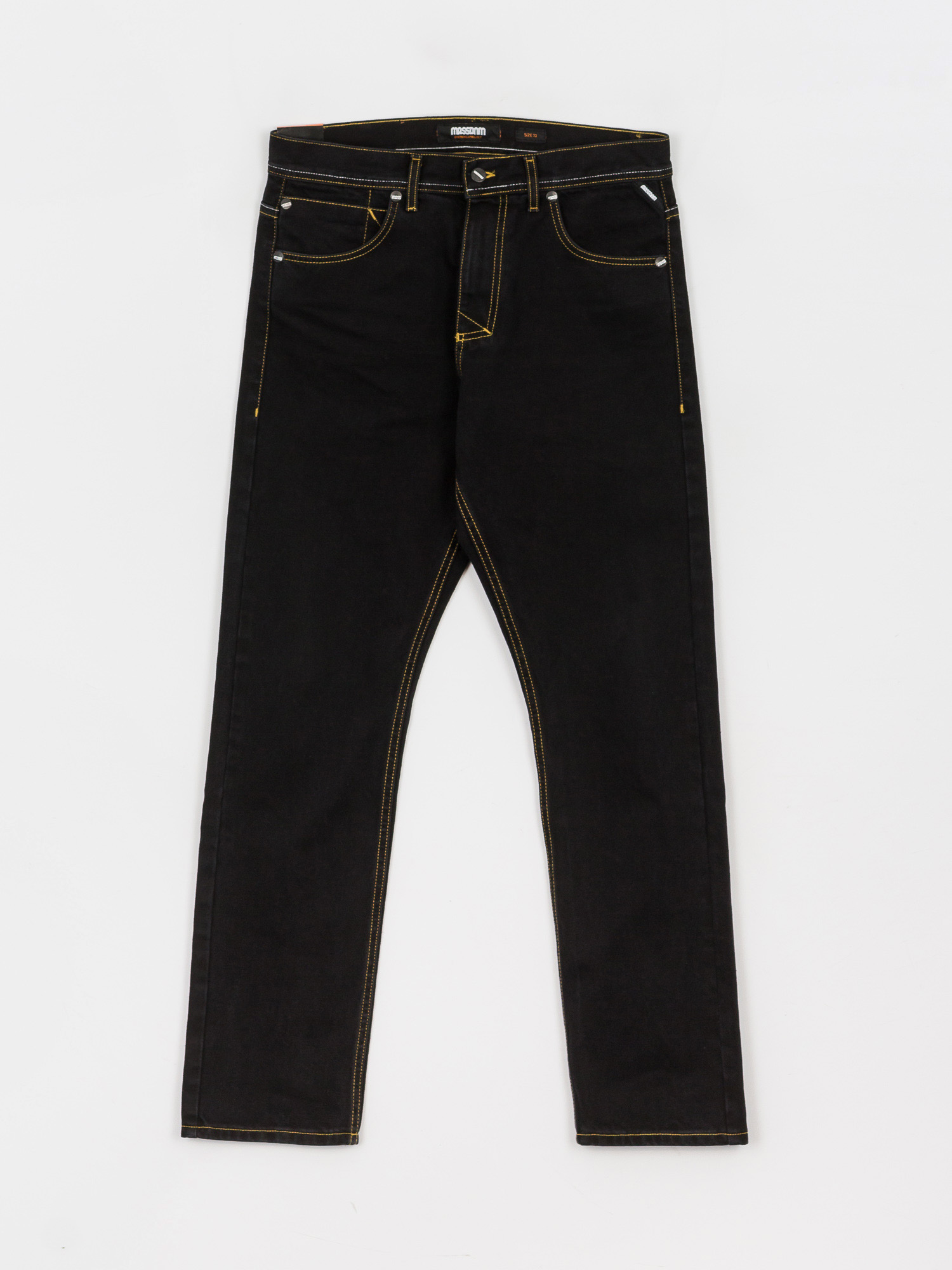 Spodnie MassDnm Base Jeans Regular Fit (black stone wash)