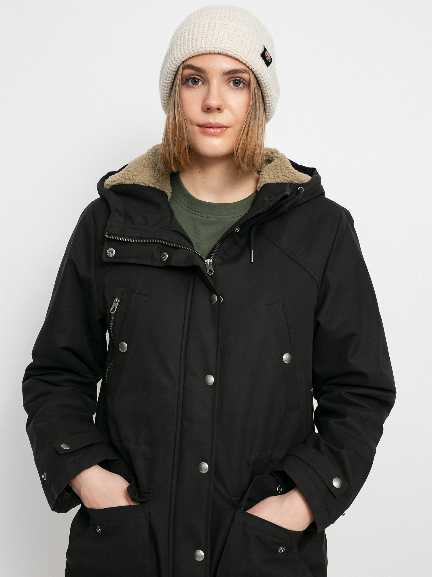 Kurtka Volcom Walk On By 5K Parka Wmn (black)