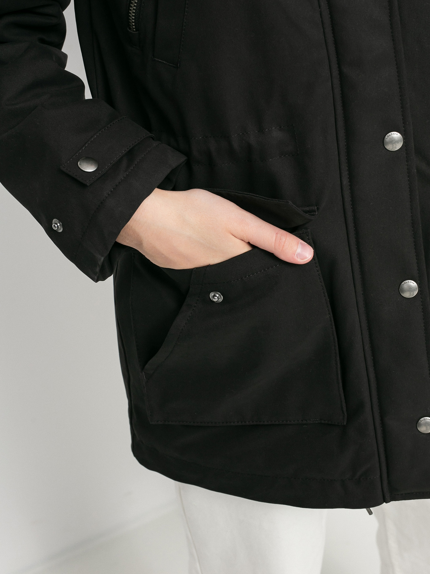 Kurtka Volcom Walk On By 5K Parka Wmn (black)