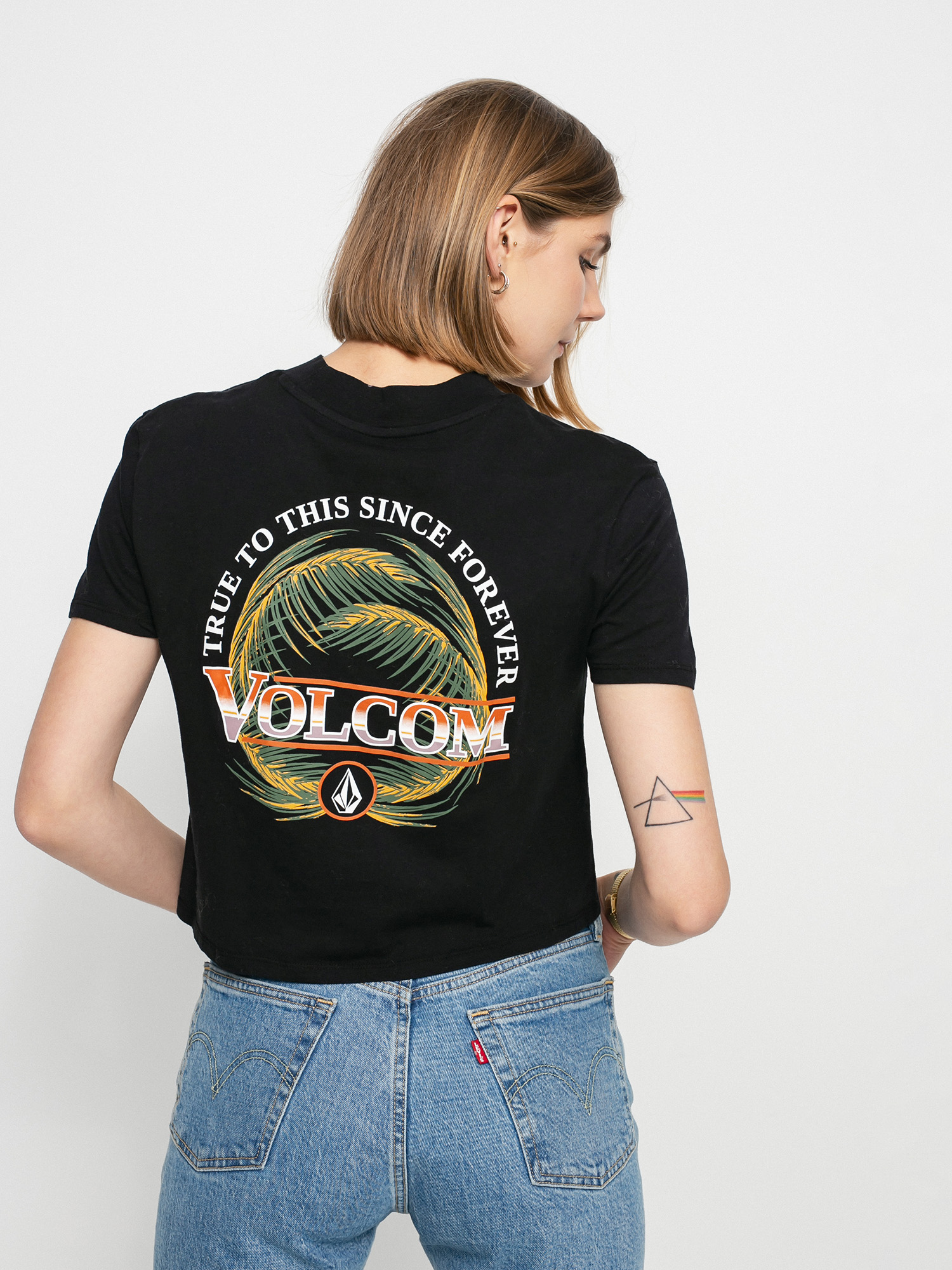 T-shirt Volcom Pocket Dial Wmn (black)