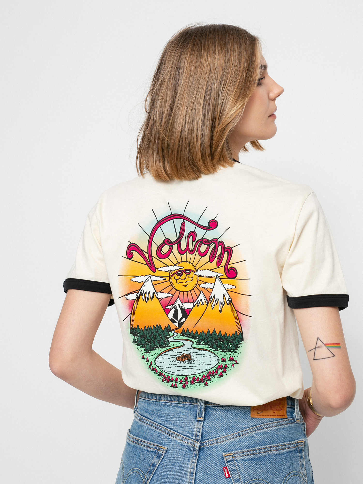 T-shirt Volcom Matt Adams Wmn (cloud)