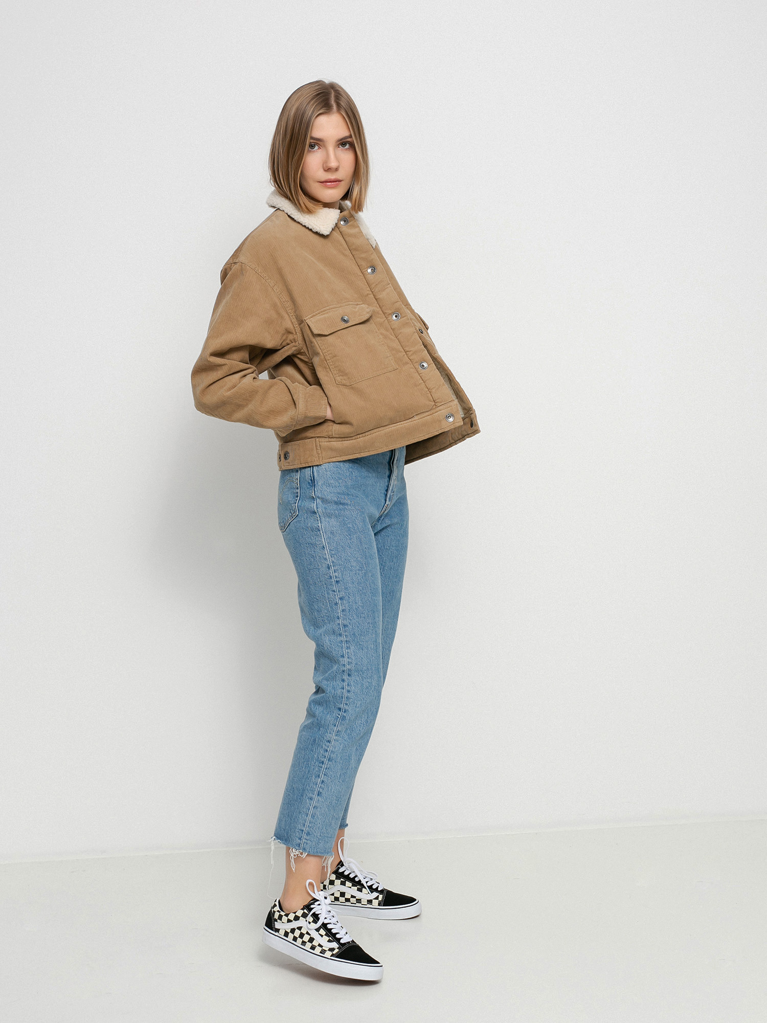 Kurtka Volcom Weaton Wmn (dark khaki)