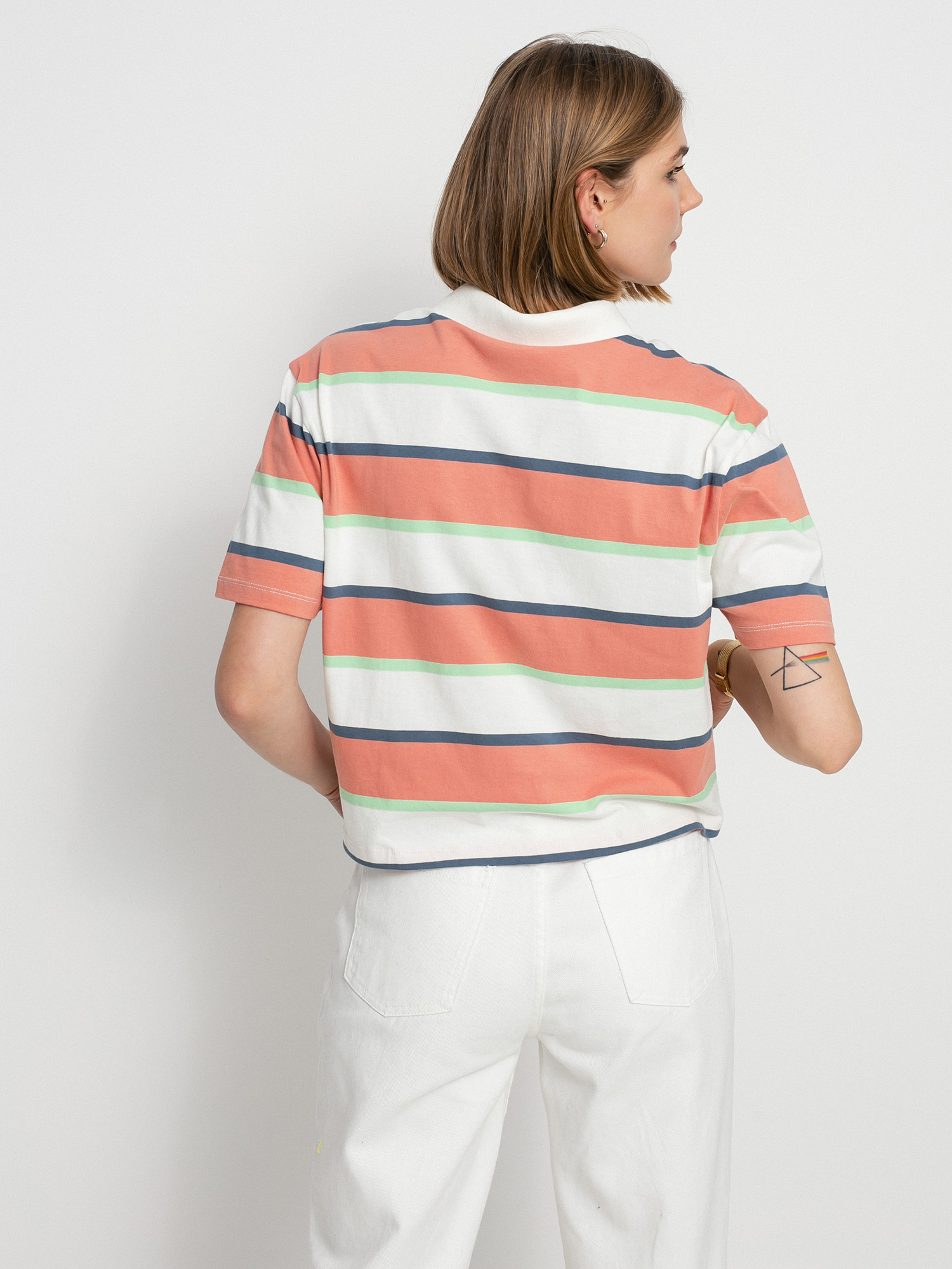Polo Vans Skate Stripe Polo Wmn (marshmallow)