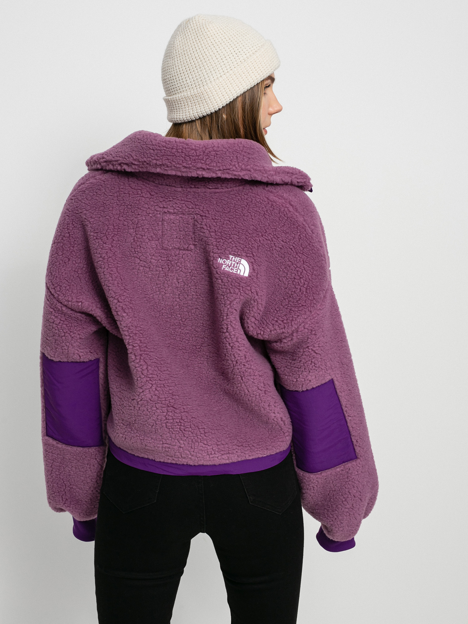 Damski Polar The North Face Platte Sherpa (pikespurple/gravitypurple)