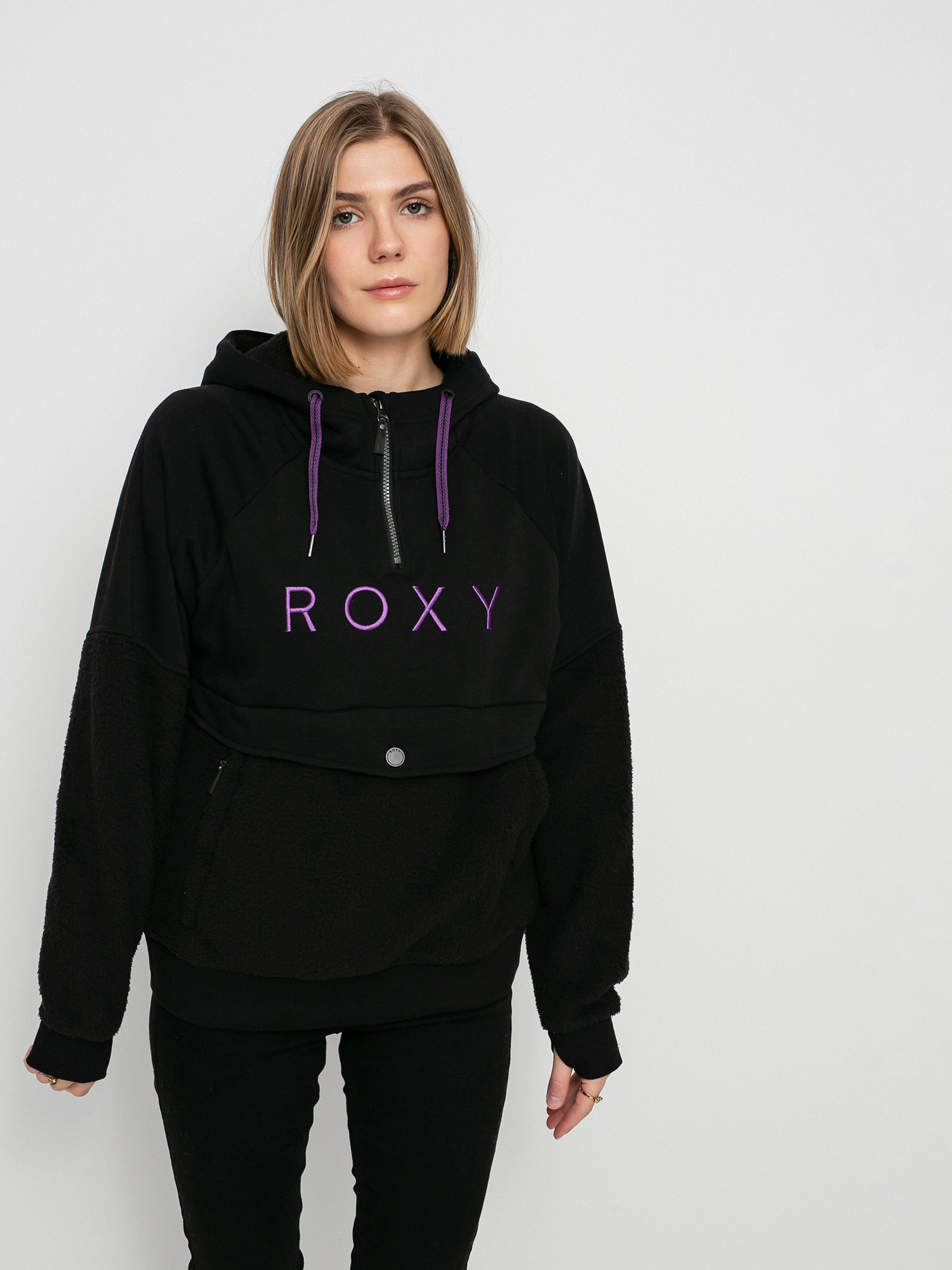 Damska Bluza aktywna Roxy Porter HD (true black)