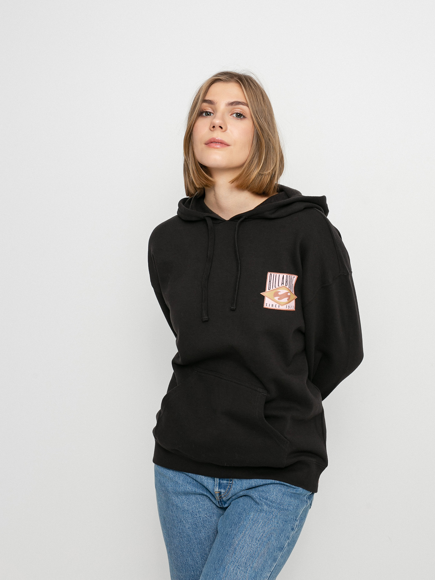 Bluza z kapturem Billabong Early Days HD Wmn (off black)