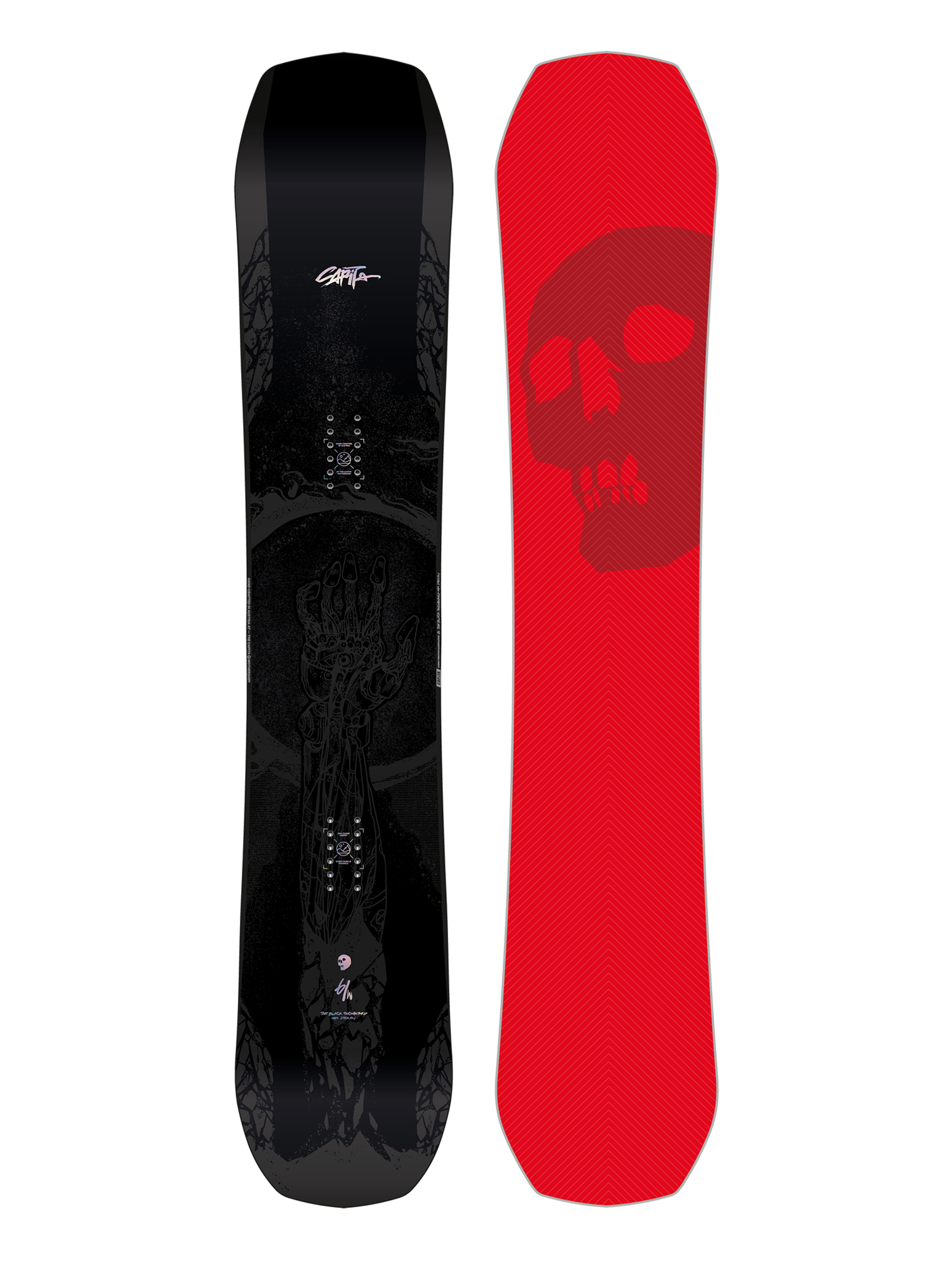 Męska Deska snowboardowa Capita The Black Snowboard Of Death (red)