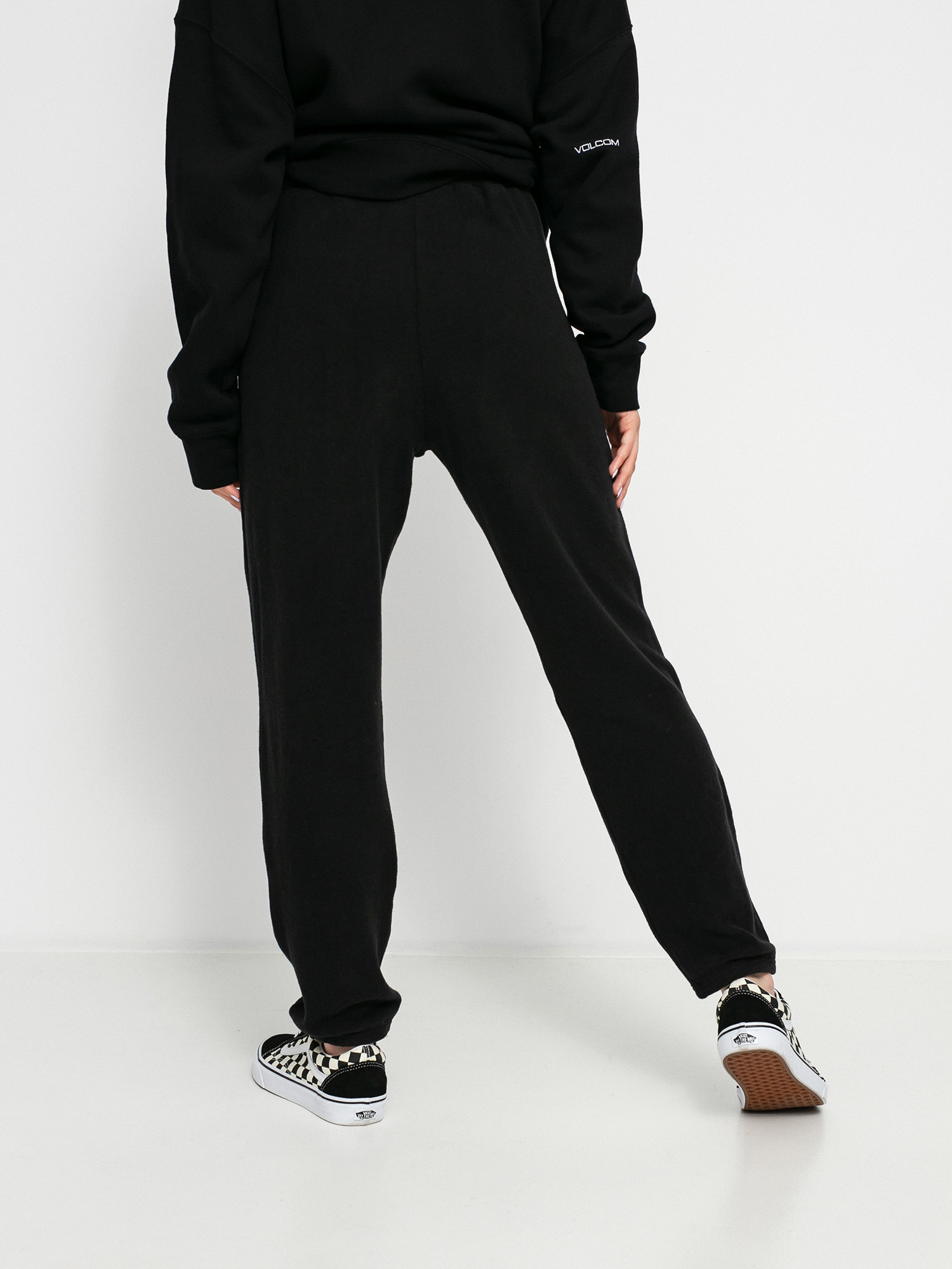 Spodnie Volcom Lil Fleece Wmn (black)