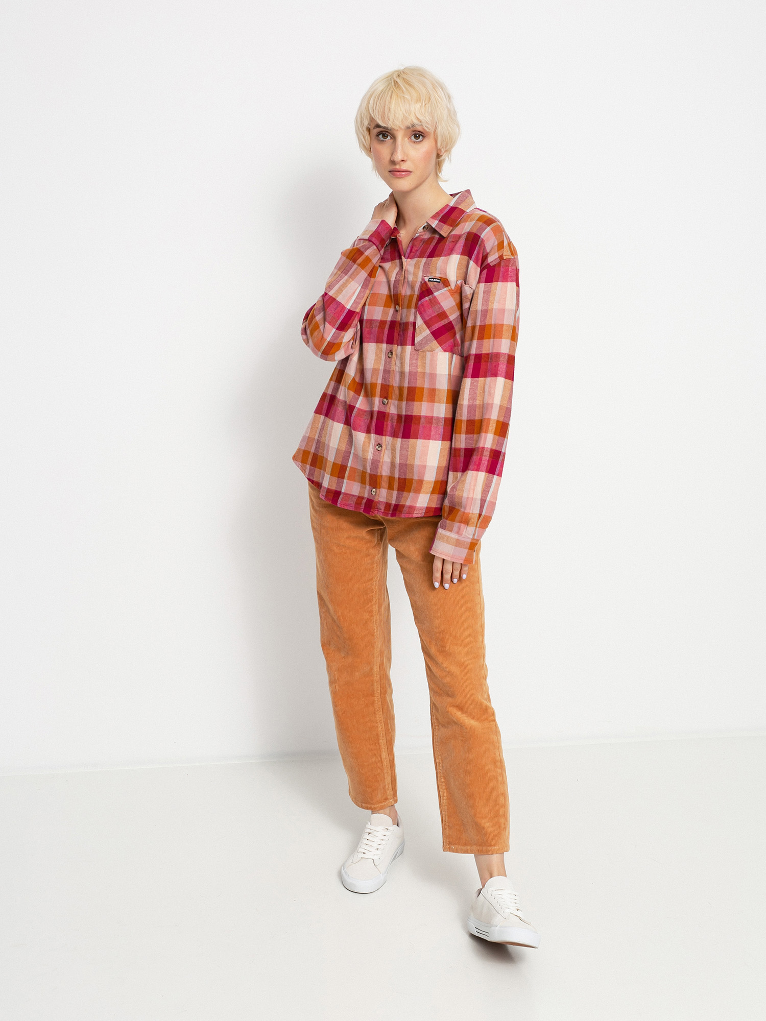 Koszula Volcom Plaid To Meet U Wmn (auburn)
