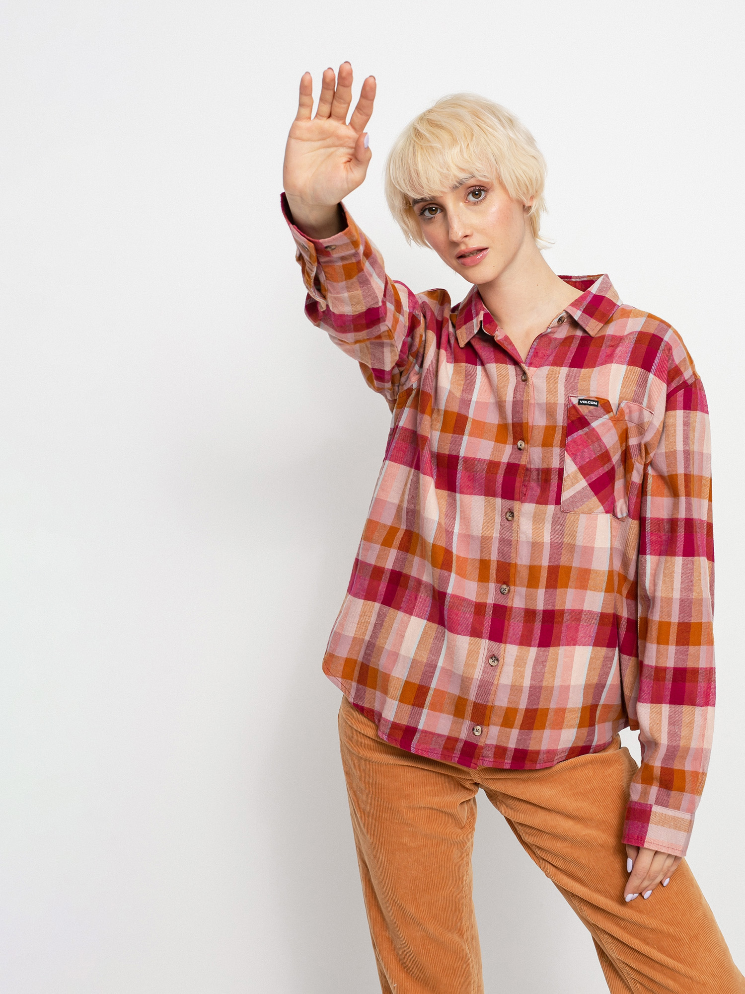 Koszula Volcom Plaid To Meet U Wmn (auburn)