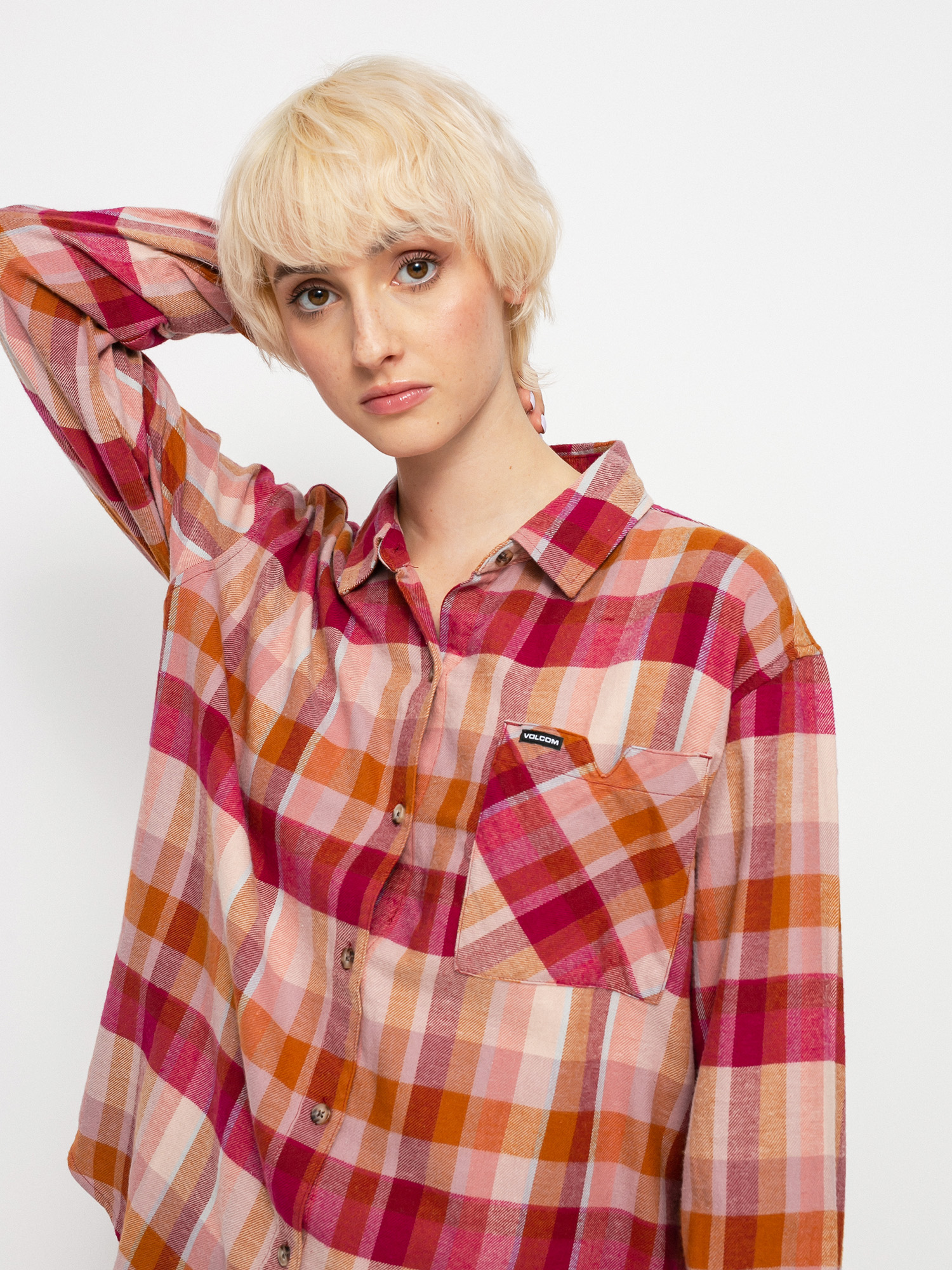 Koszula Volcom Plaid To Meet U Wmn (auburn)
