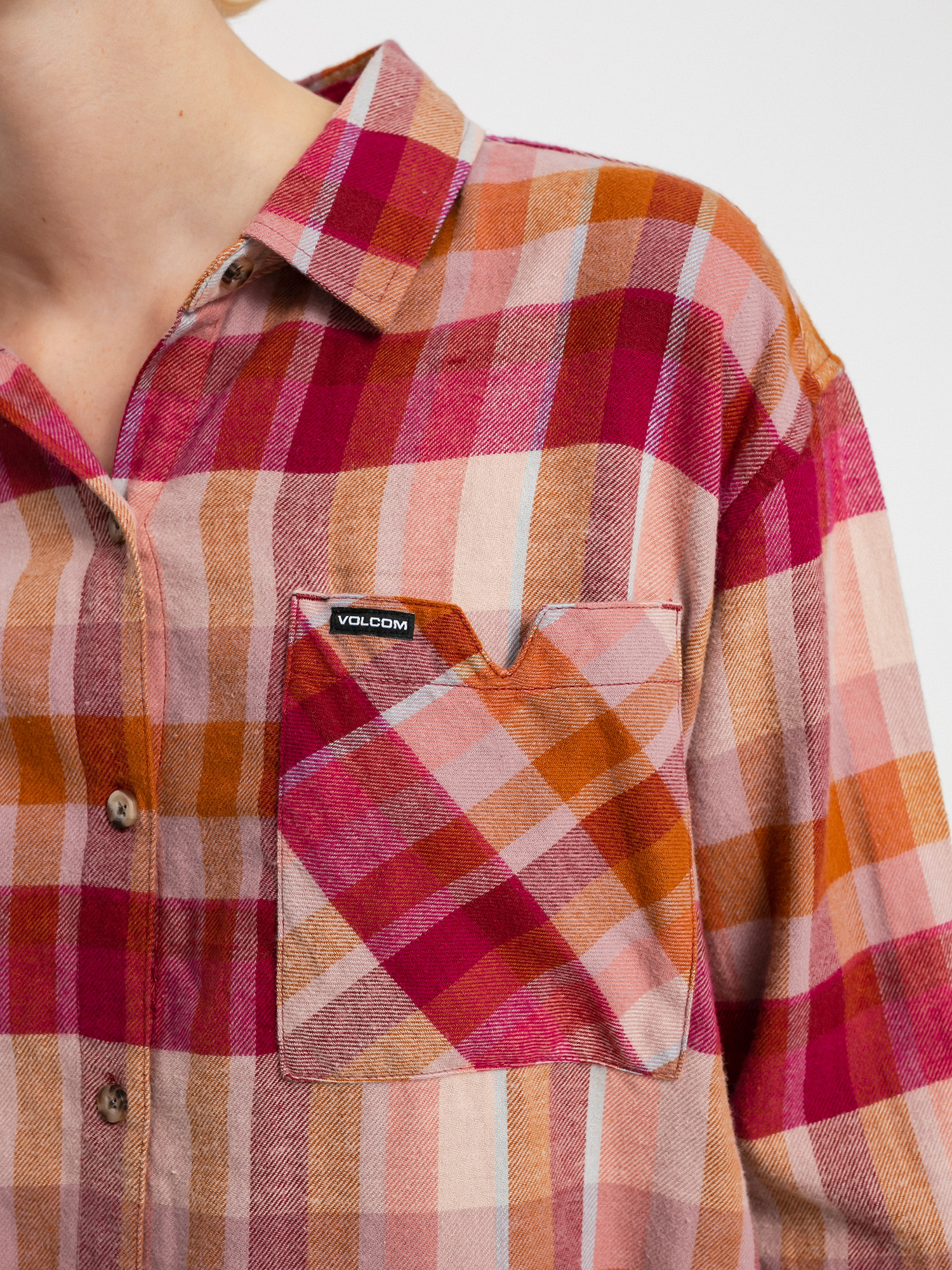 Koszula Volcom Plaid To Meet U Wmn (auburn)