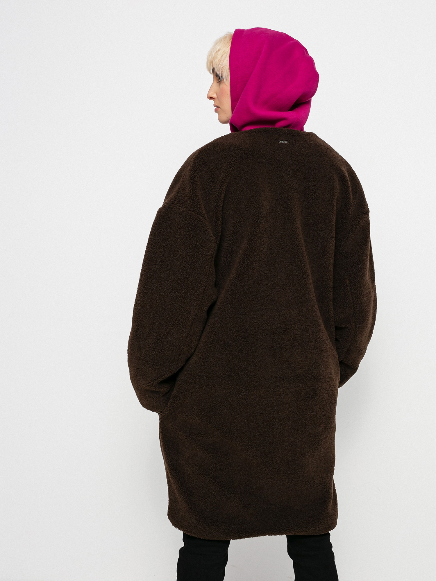 Płaszcz Volcom Eesypeesy Coat Wmn (dark brown)