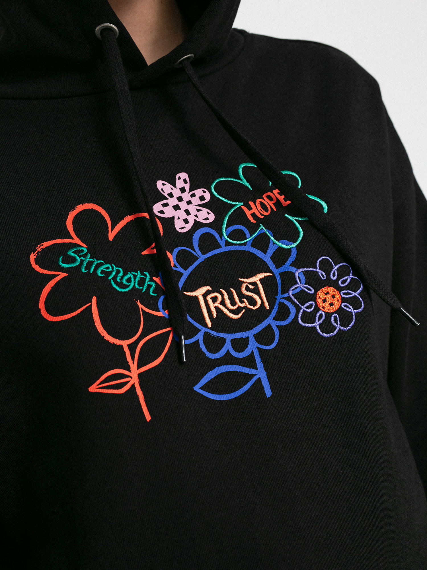 Bluza z kapturem Vans Cultivate Care HD Wmn (black)