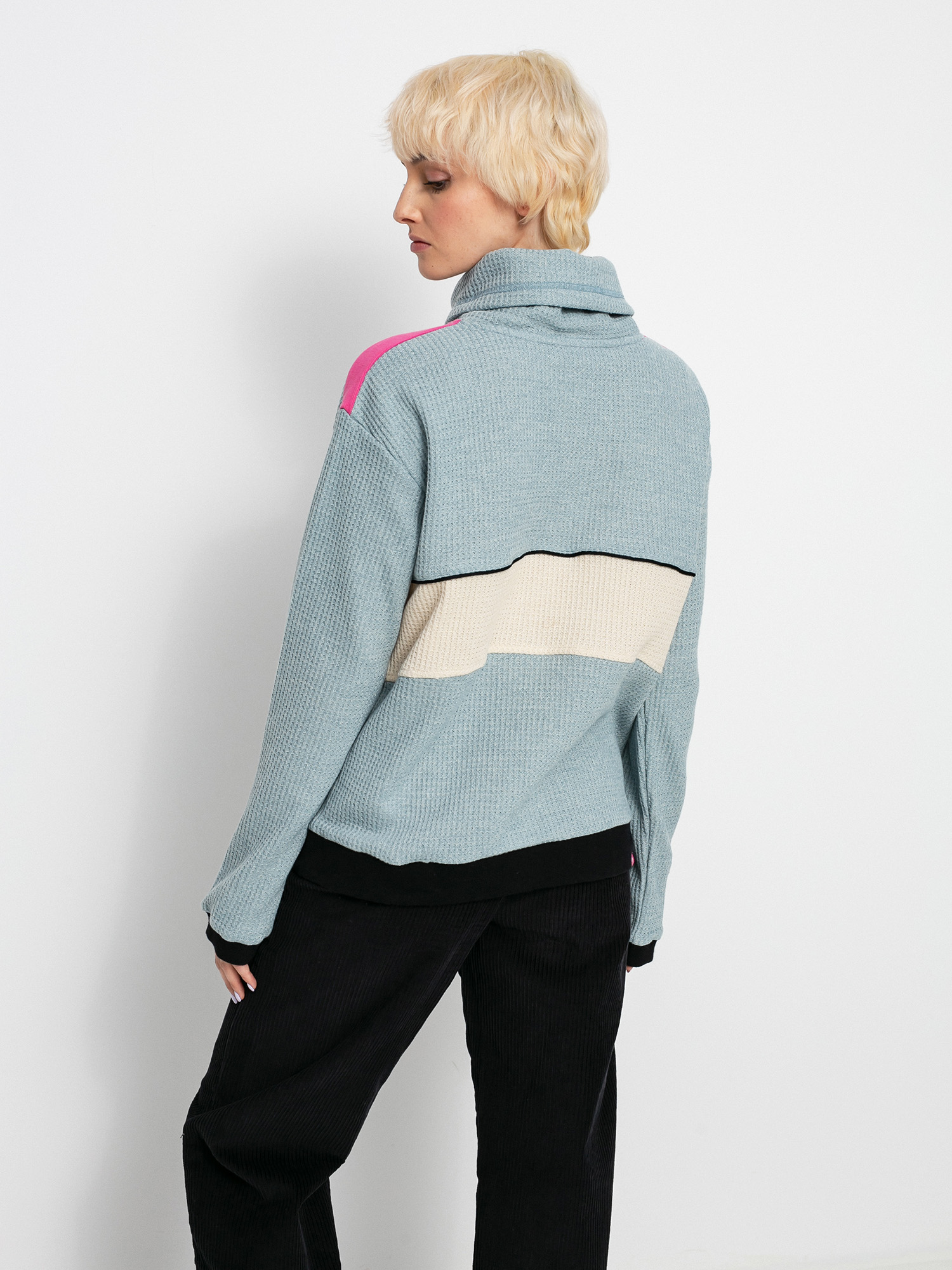 Damska Bluza aktywna Roxy Stillness (stone blue)