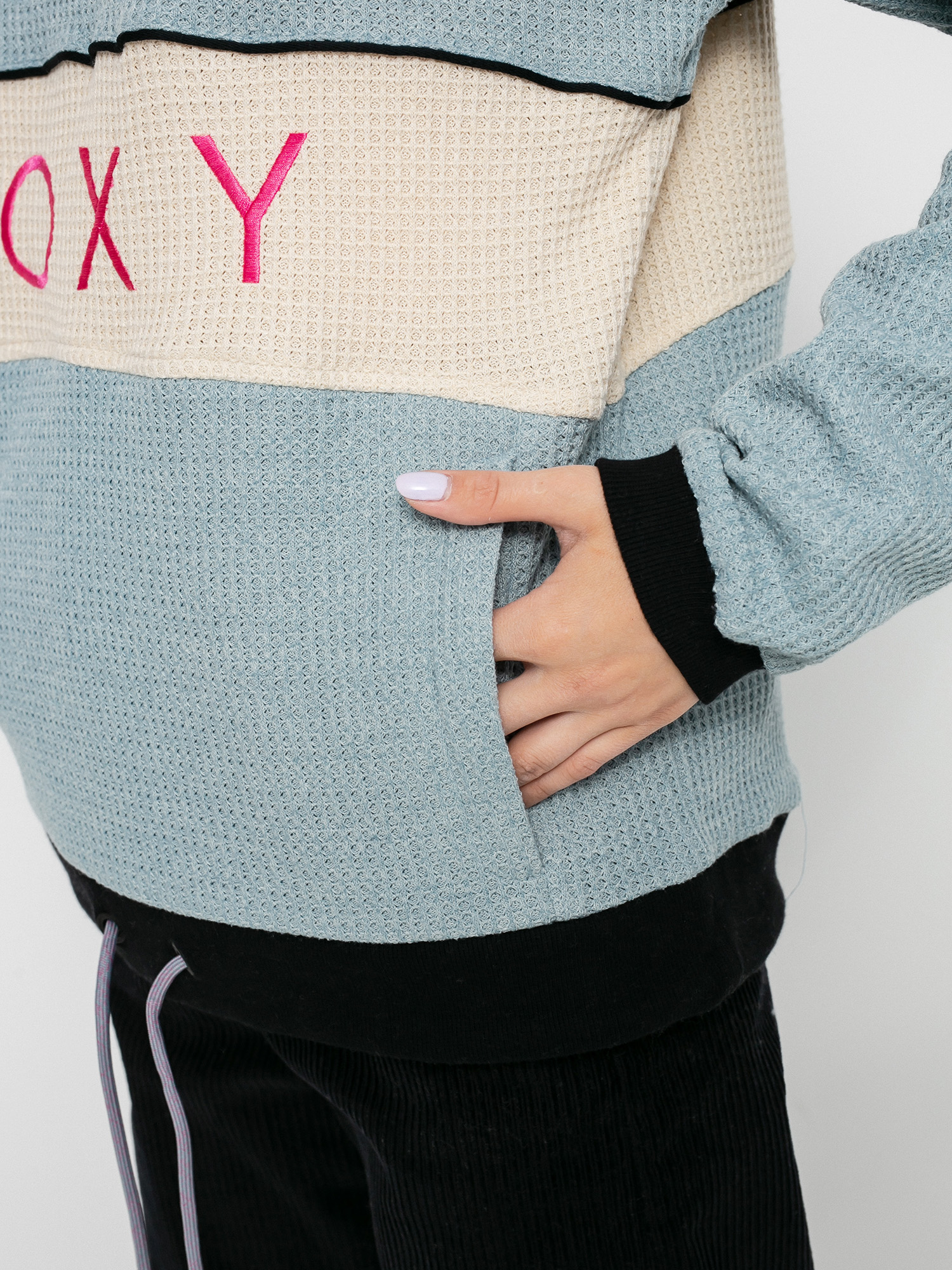 Damska Bluza aktywna Roxy Stillness (stone blue)