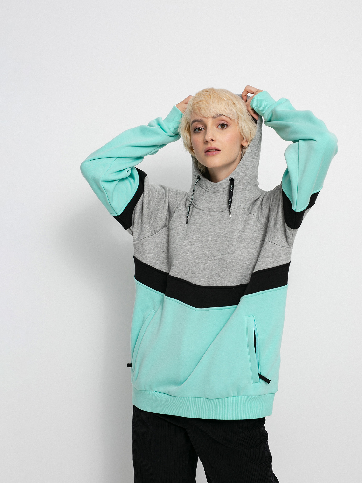 Damska Bluza aktywna Roxy Liberty HD (heather grey)