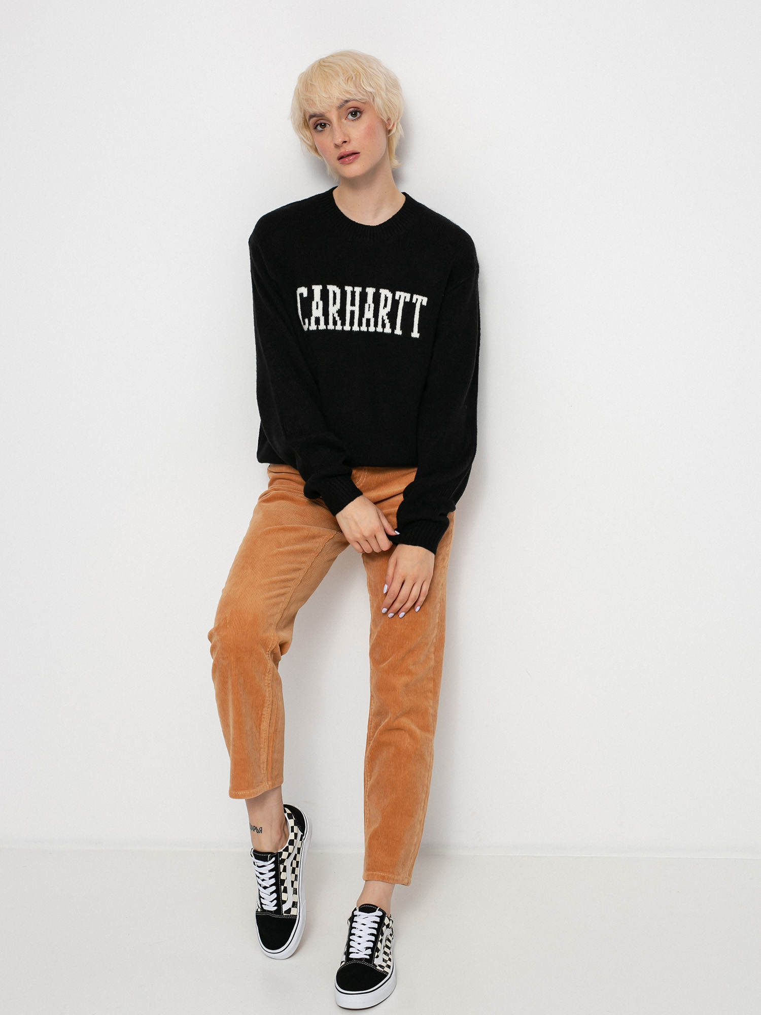 Sweter Carhartt WIP University Wmn (black/wax)