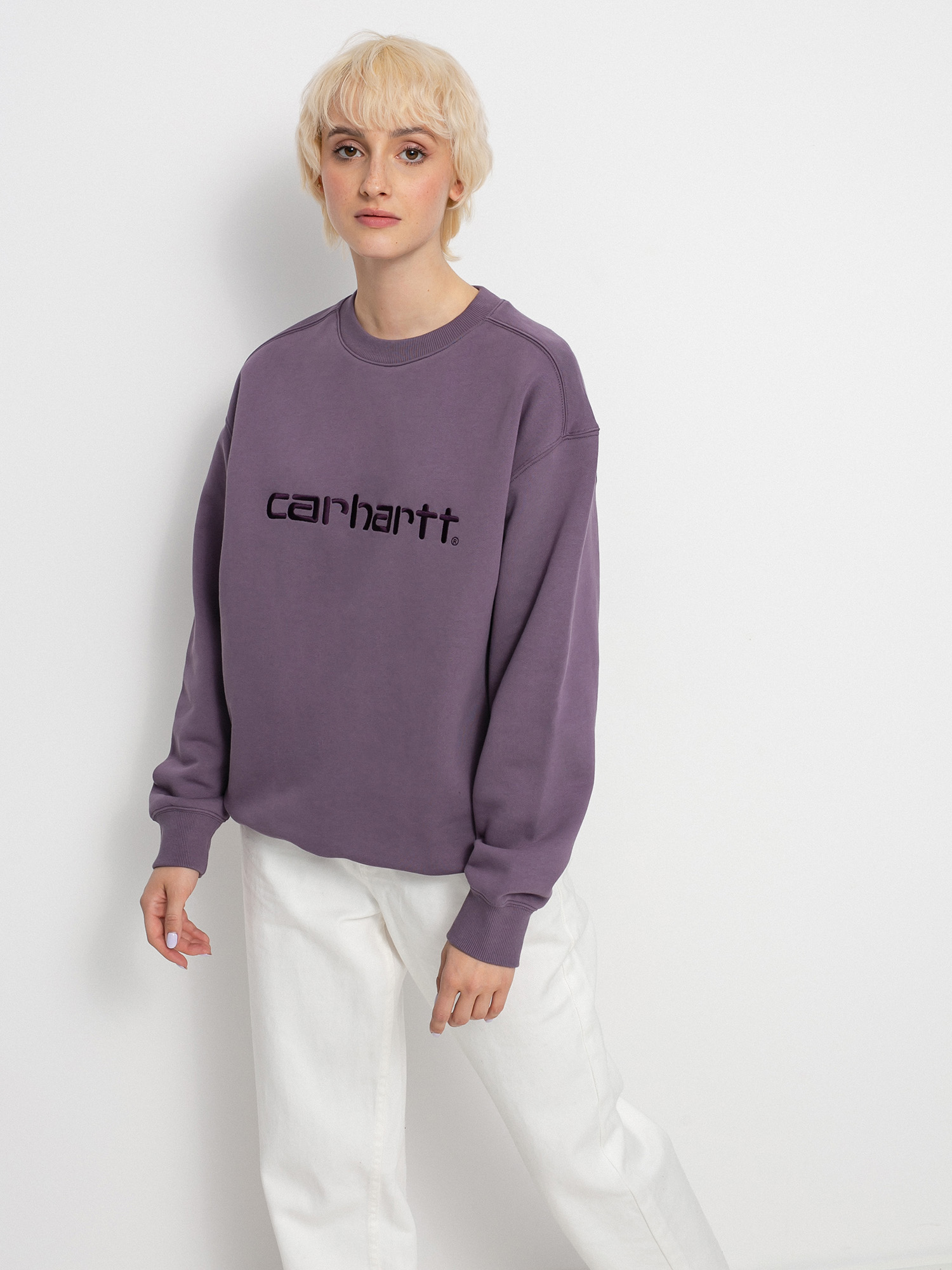 Bluza Carhartt WIP Carhartt Wmn (provence/dark iris)