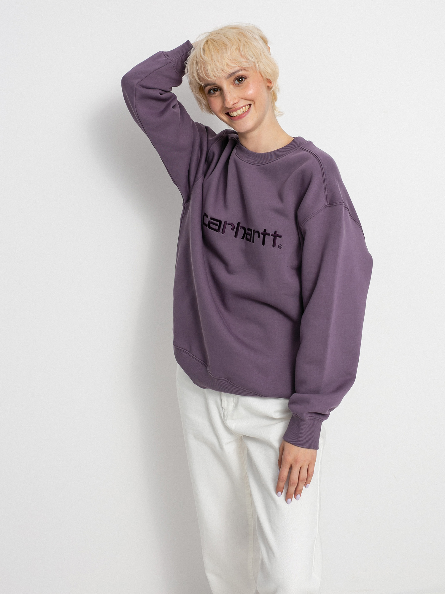 Bluza Carhartt WIP Carhartt Wmn (provence/dark iris)