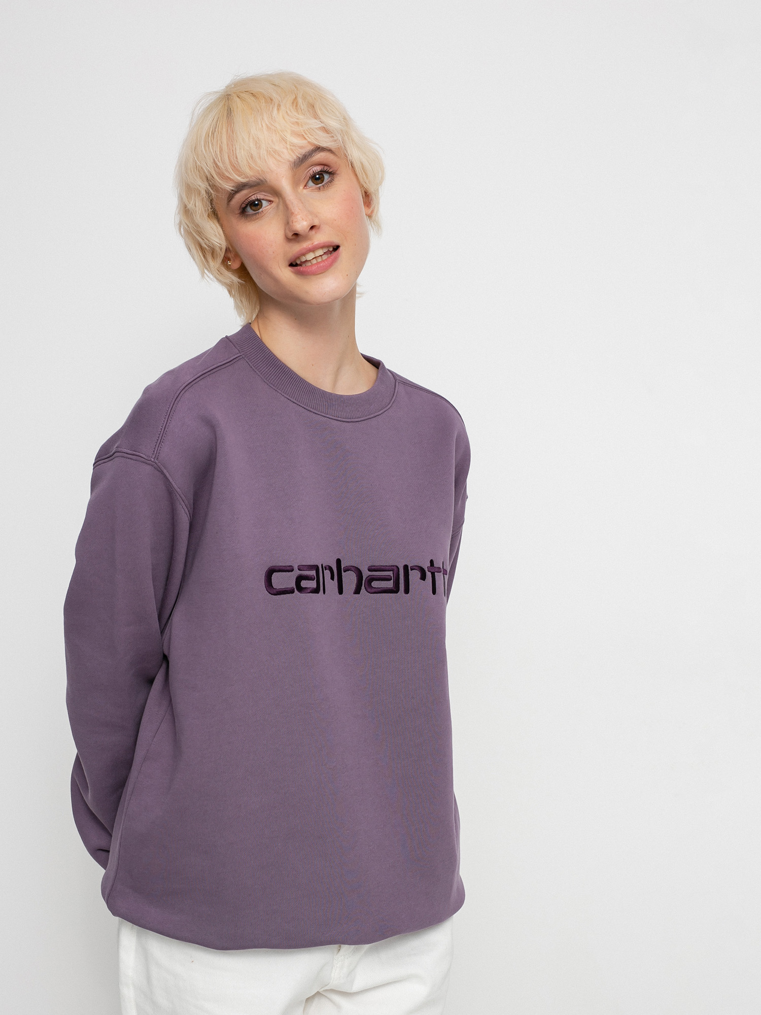 Bluza Carhartt WIP Carhartt Wmn (provence/dark iris)