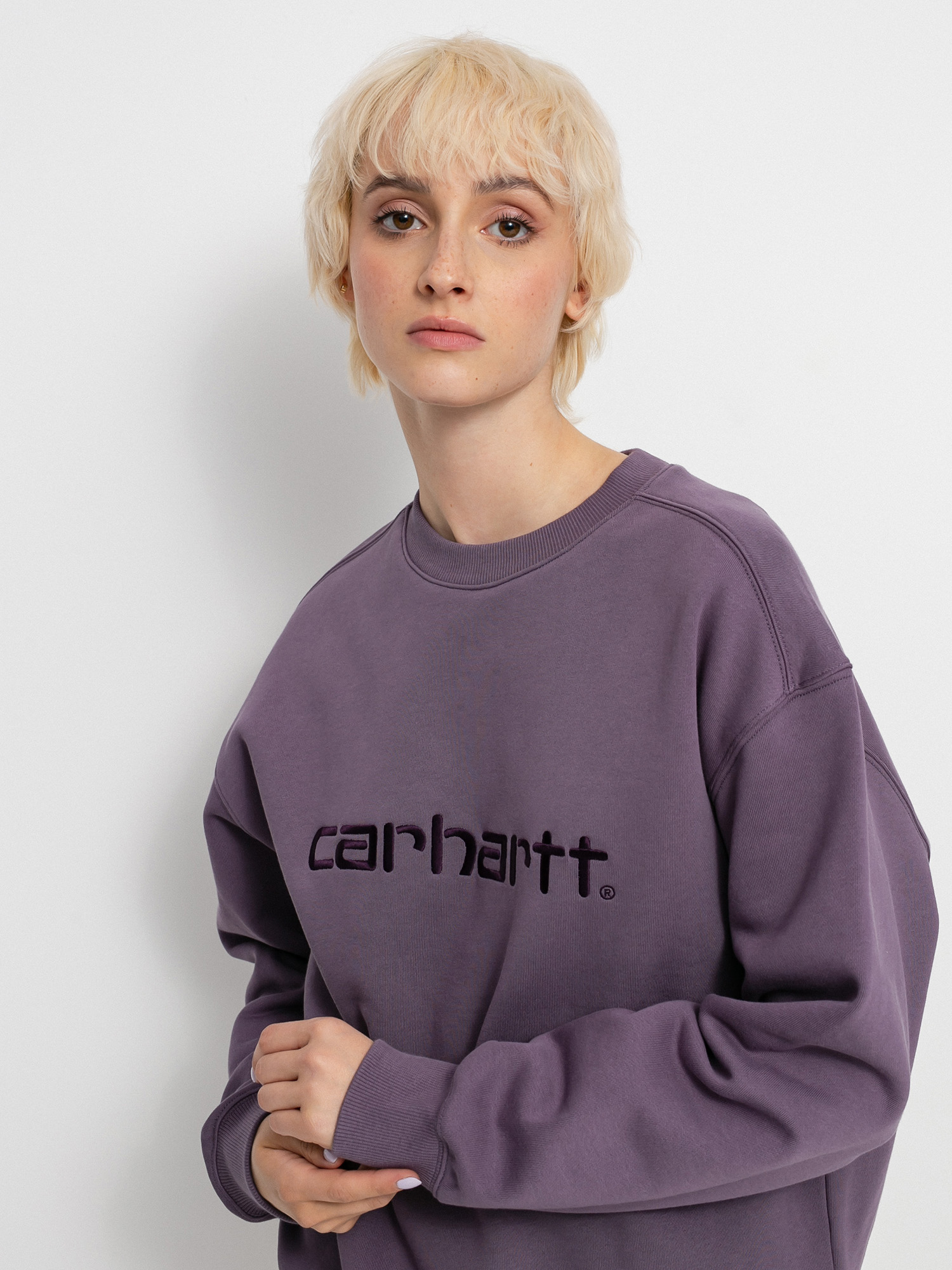 Bluza Carhartt WIP Carhartt Wmn (provence/dark iris)